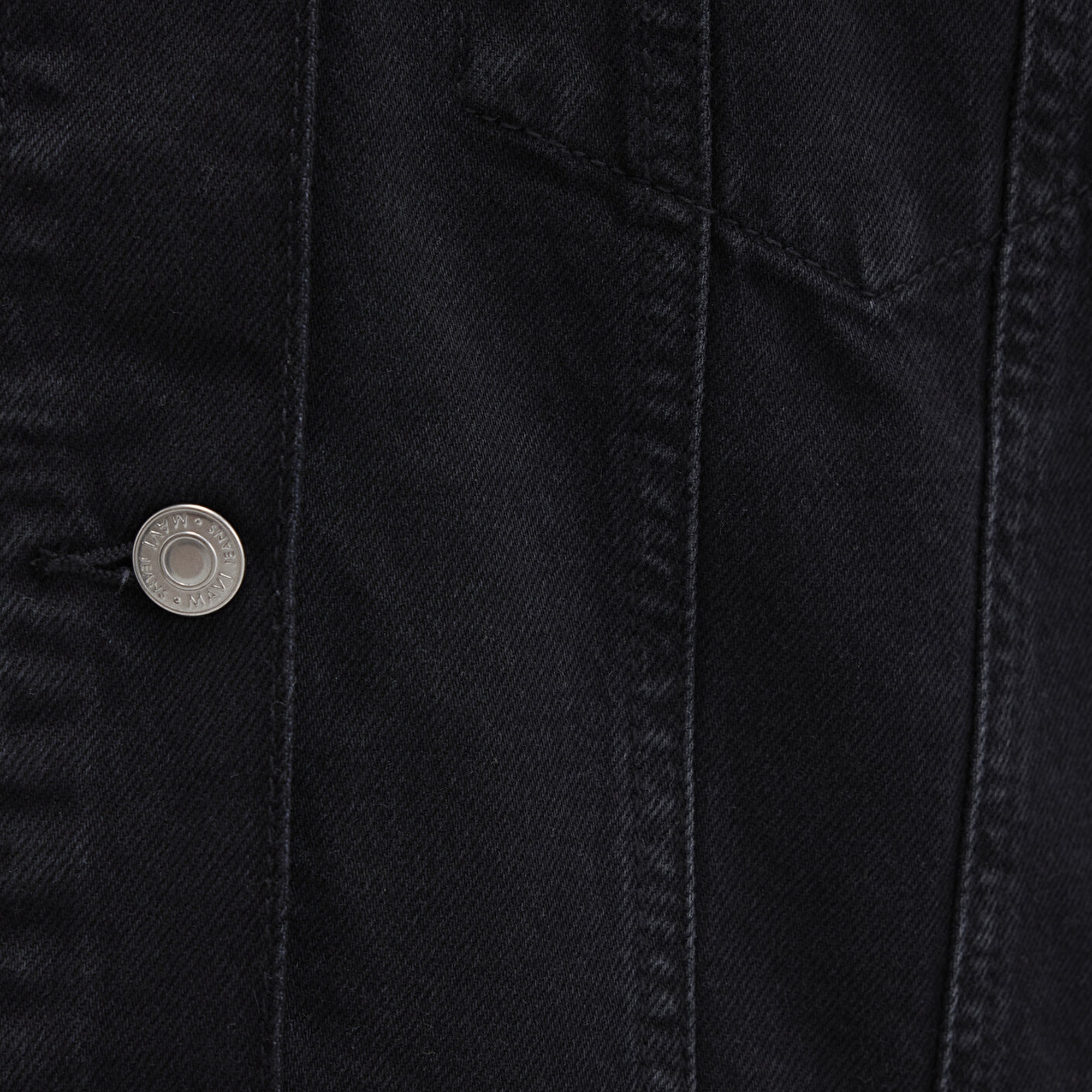 Mavi Luna 90lar Koyu Gri Jean Ceket 1110177-90547