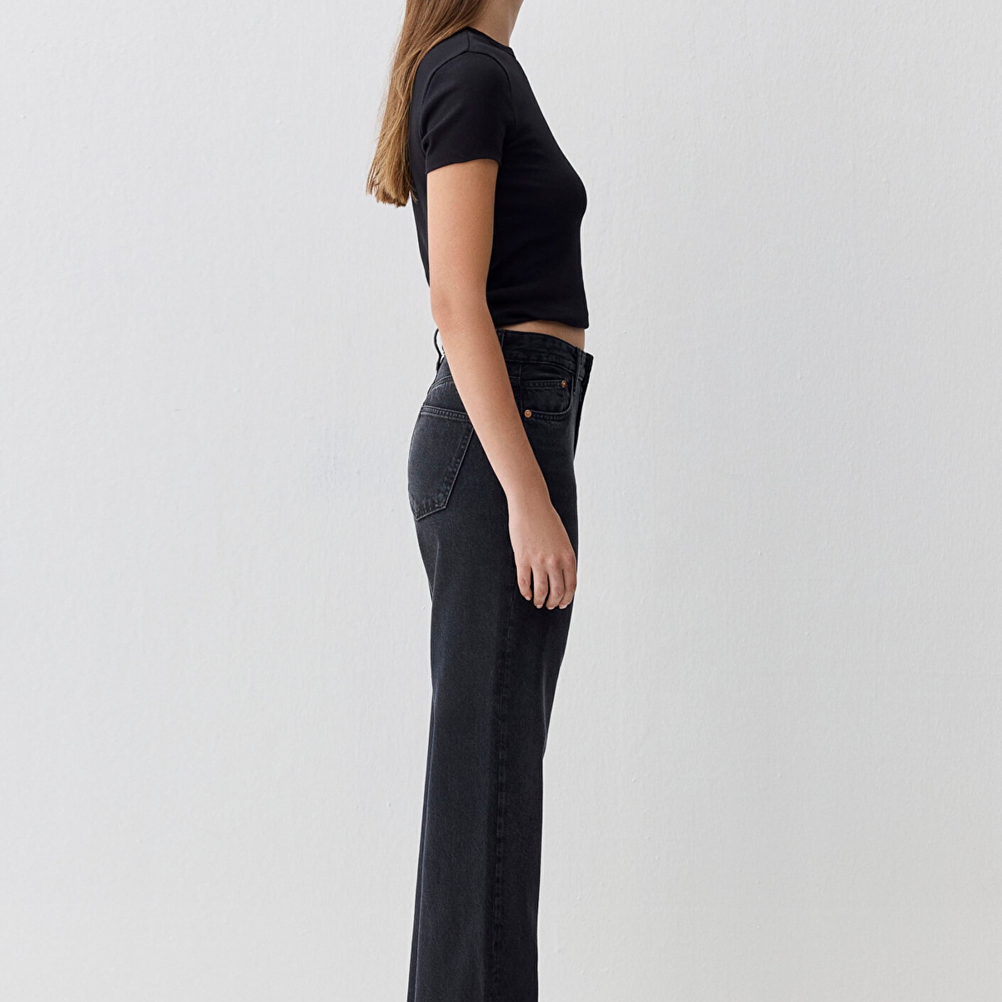 Mavi Lovely Mavi Jeans Extra Koyu Gri Smoke Jean Pantolon 1012645-90497