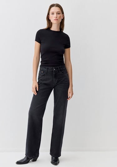  Mavi Lovely Mavi Jeans Extra Koyu Gri Smoke Jean Pantolon 1012645-90497