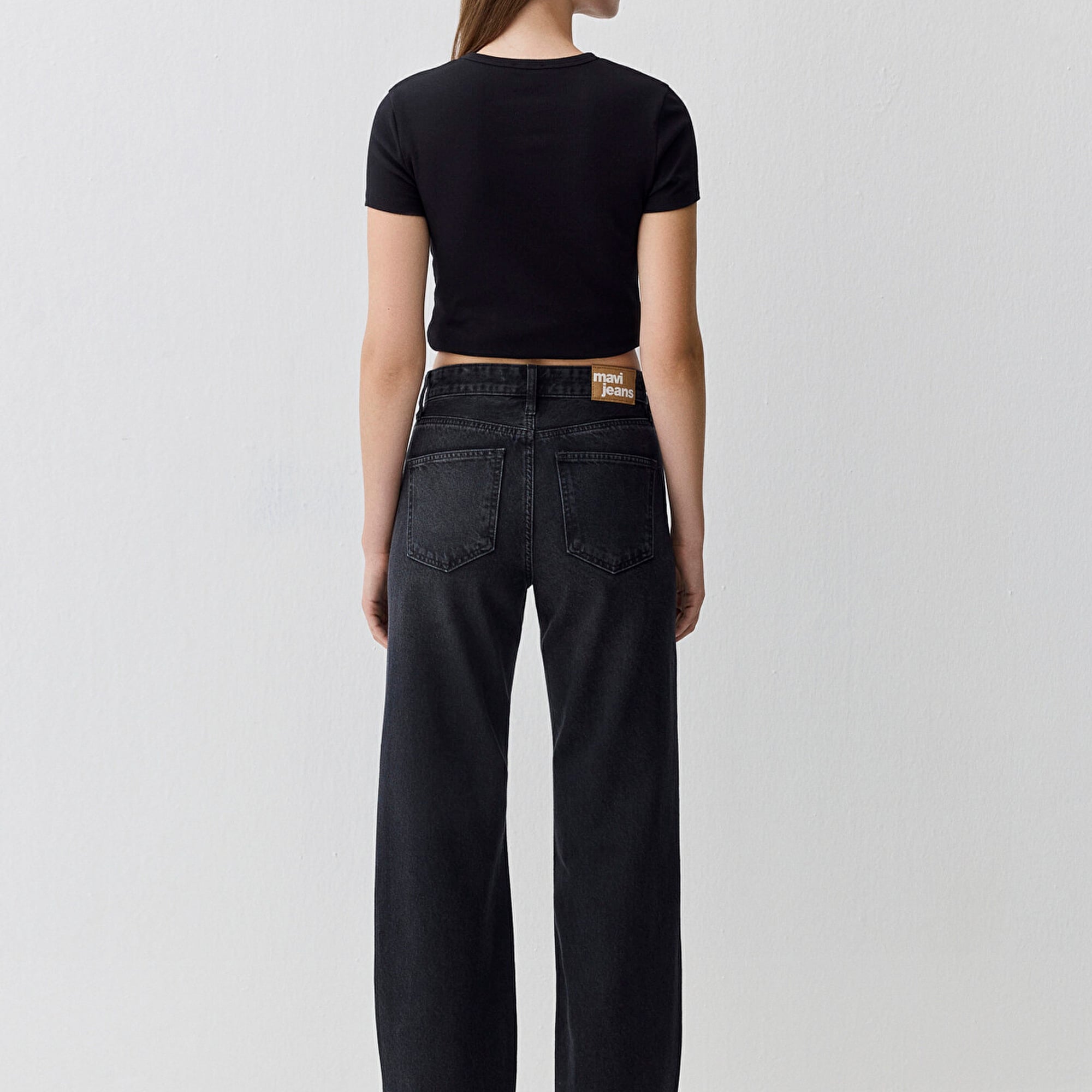 Mavi Lovely Mavi Jeans Extra Koyu Gri Smoke Jean Pantolon 1012645-90497