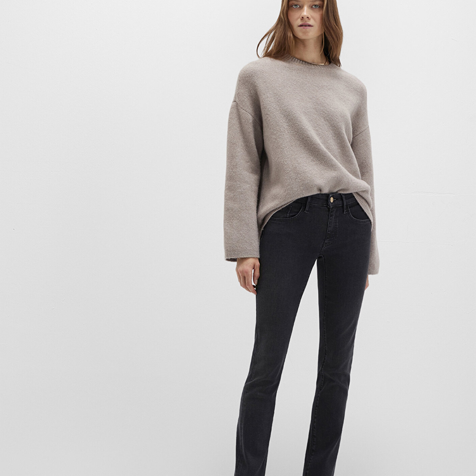 Mavi Mona Gold Premium Koyu Gri Smoke Jean Pantolon 1049790521