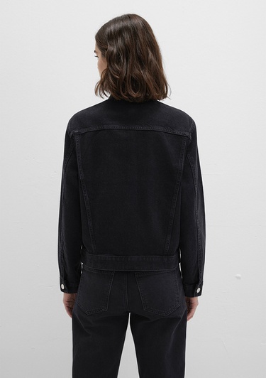  Mavi Ruby Iconic Koyu Gri Jean Ceket 1110505-89163