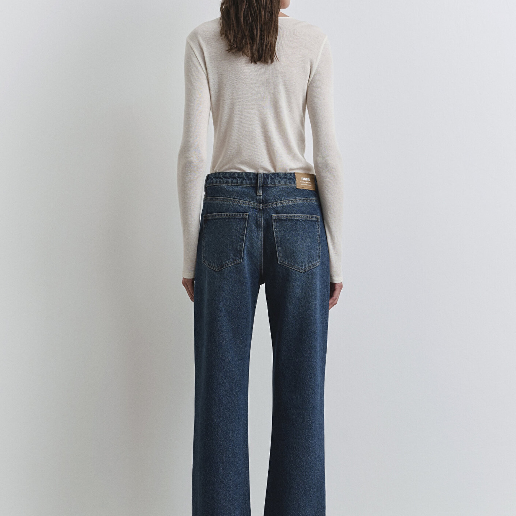 Mavi Victoria Classic Denim Gölgeli Koyu Mavi Jean Pantolon 101072-90539