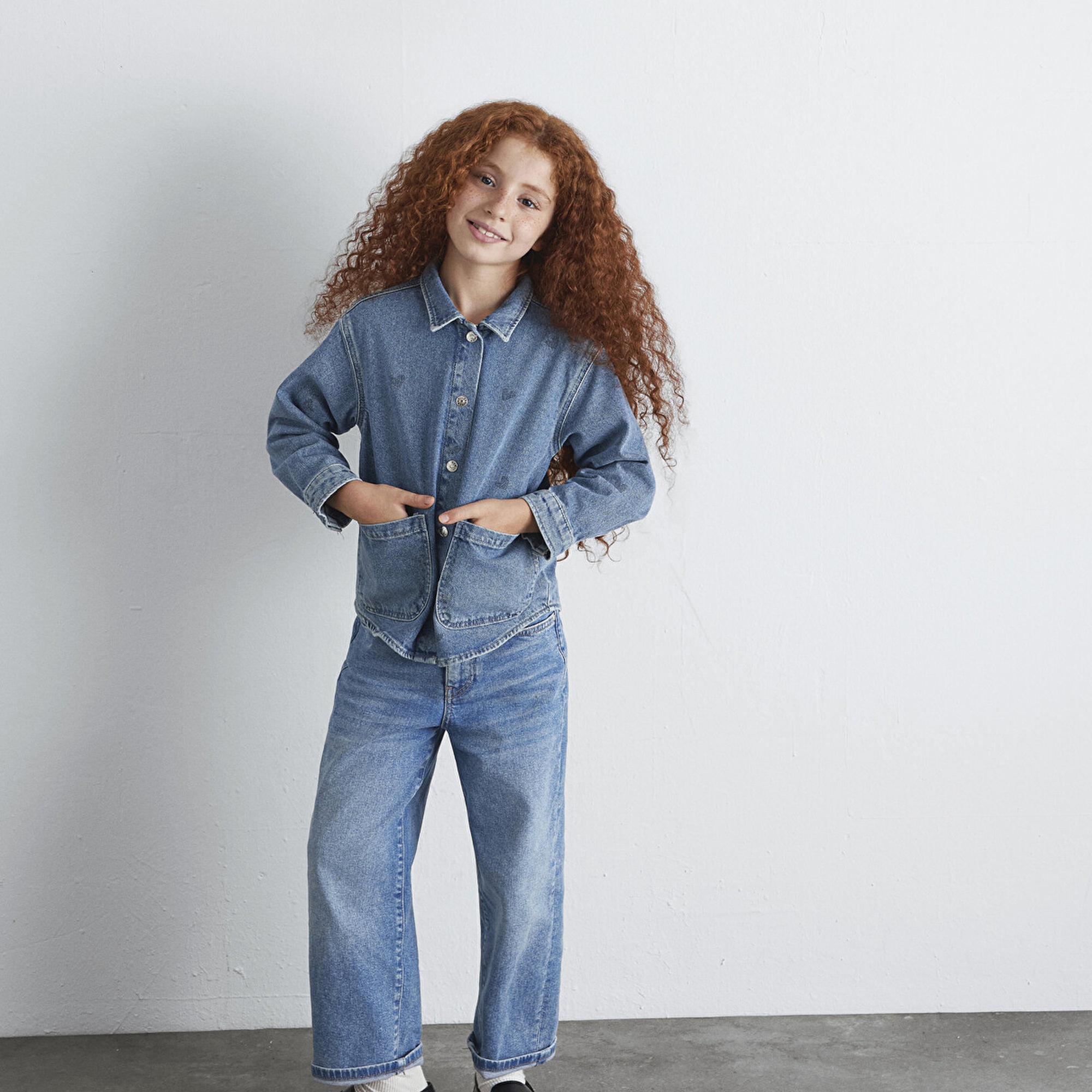 Mavi Lulu Açık Mavi Jean Gömlek Regular Fit / Normal Kesim 7210002-90880