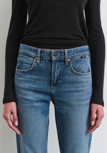  Mavi Alina Iconic Puslu Indigo Mavisi Jean Pantolon 1012577-90538