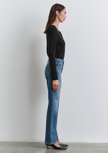  Mavi Alina Iconic Puslu Indigo Mavisi Jean Pantolon 1012577-90538