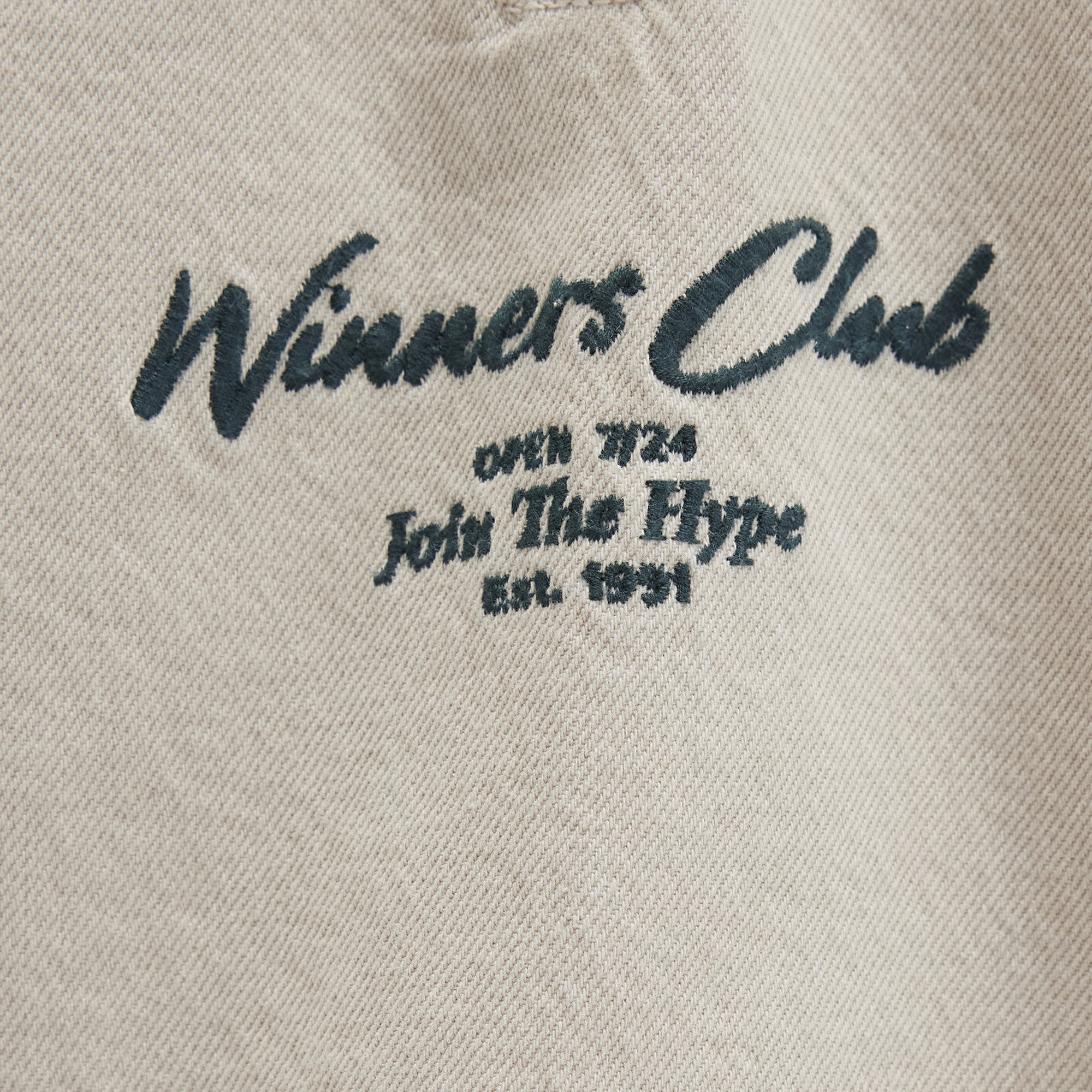 Mavi Yarı Fermuarlı Ekru Gömlek Oversize / Geniş Kesim 0211784-81202