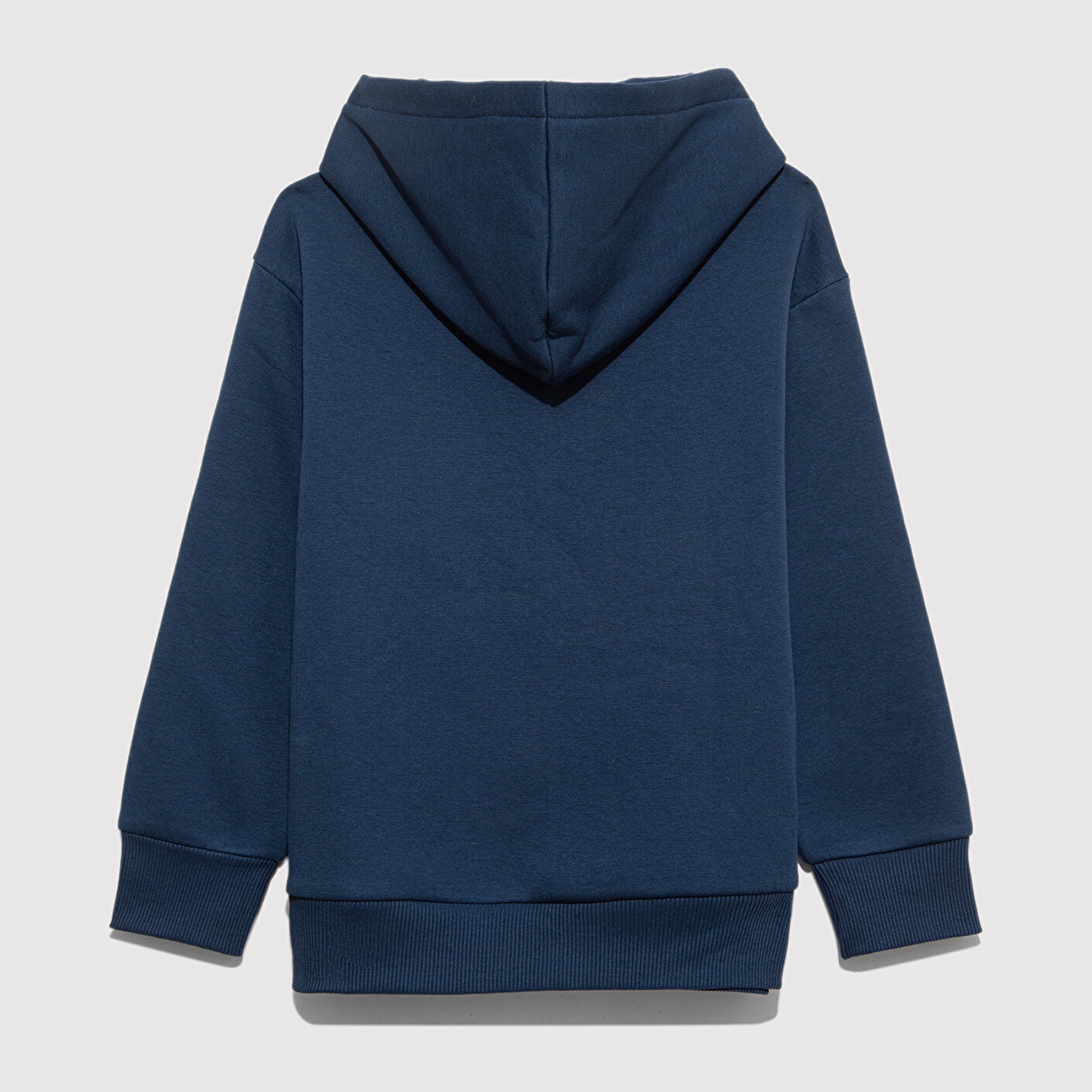 Mavi Mavi Logo Baskılı Lacivert Kapüşonlu Sweatshirt 6610110-70720