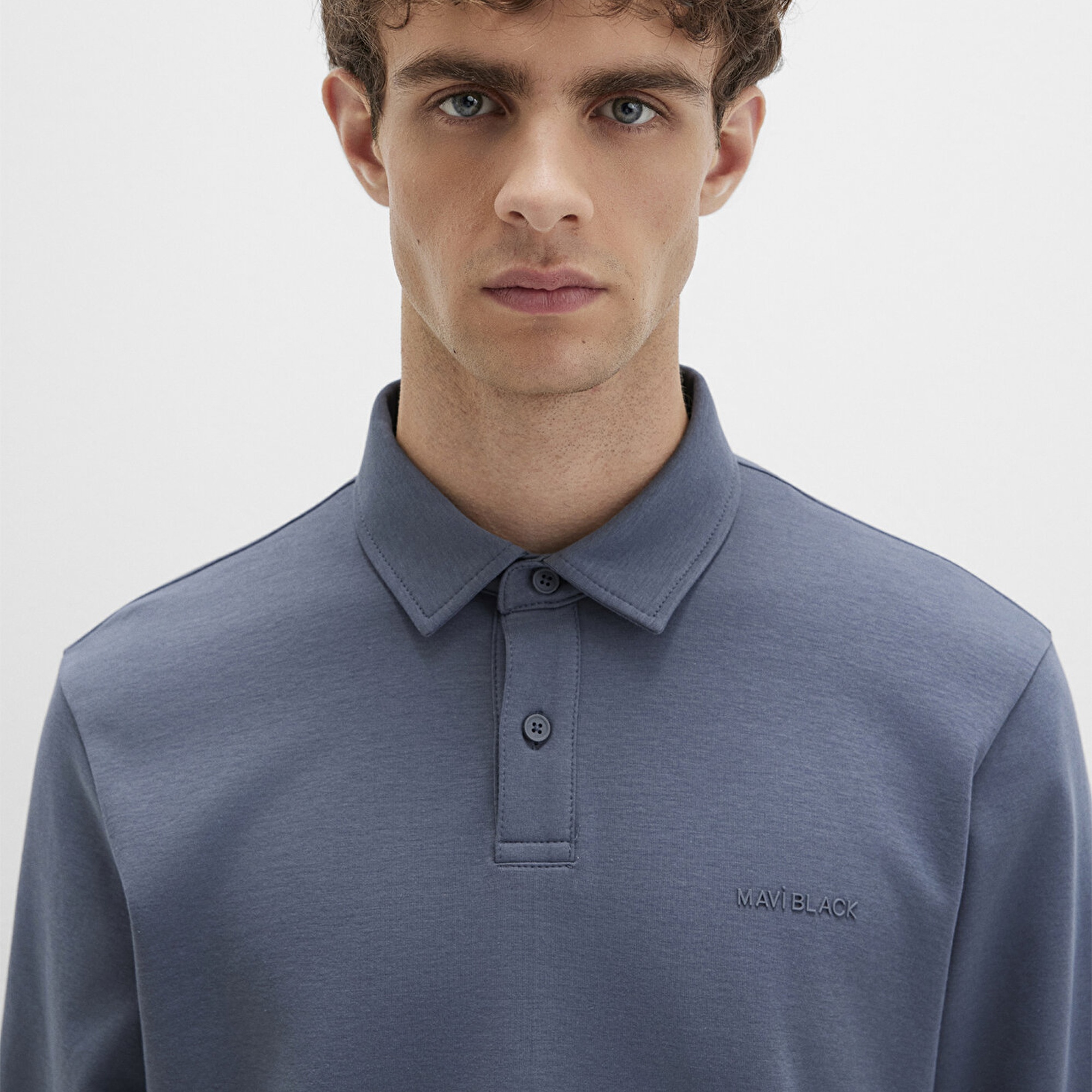 Mavi Düğme Detaylı Lacivert Polo Tişört Regular Fit / Normal Kesim 0613043-80776