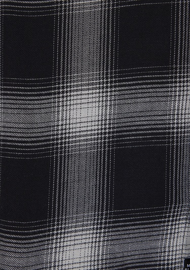  Mavi Kareli Siyah Gömlek Regular Fit / Normal Kesim 0211770-91367