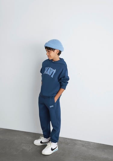  Mavi Mavi Logo Baskılı Lacivert Eşofman Altı 6010000-70720