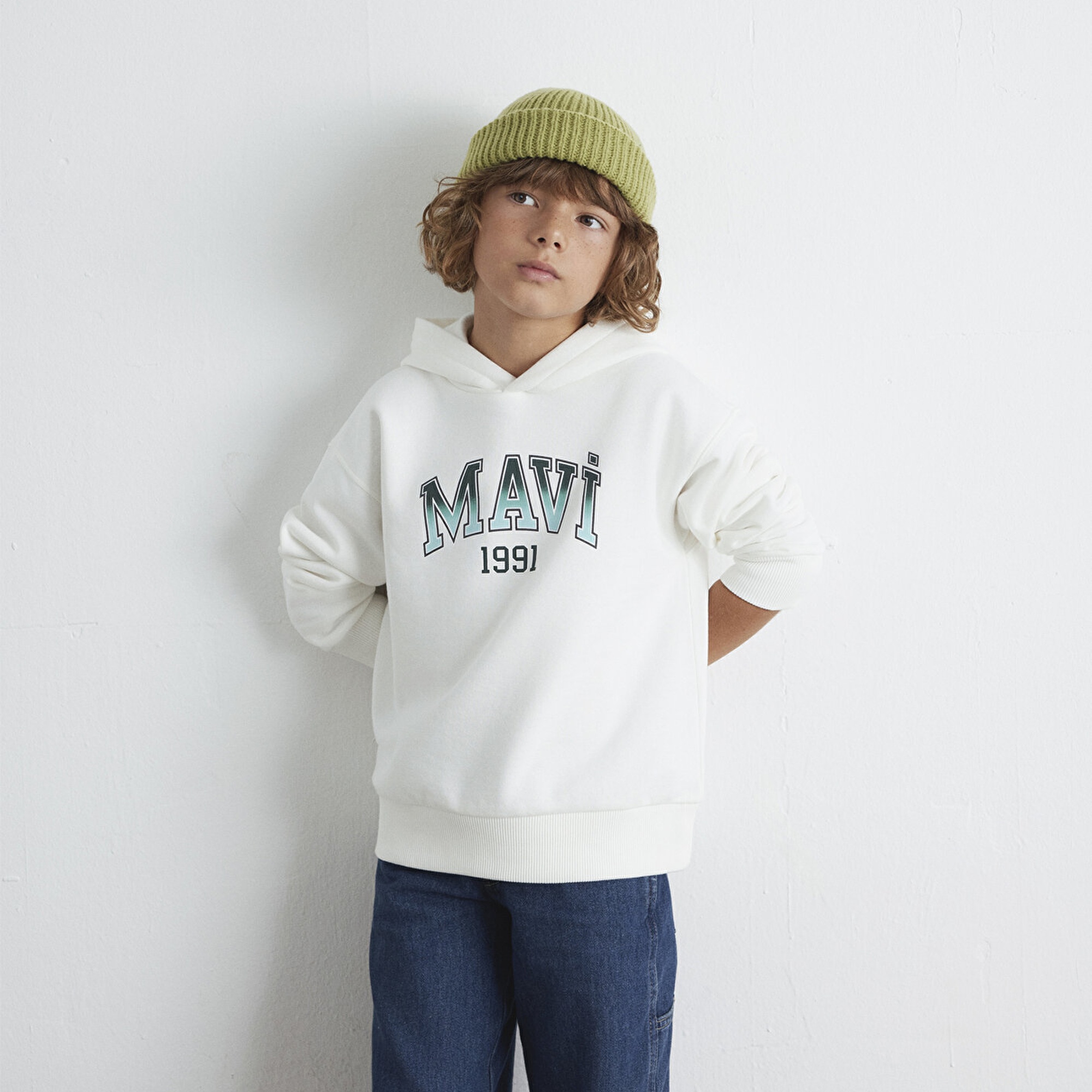 Mavi Ekru Sweatshirt 6S10167-70057
