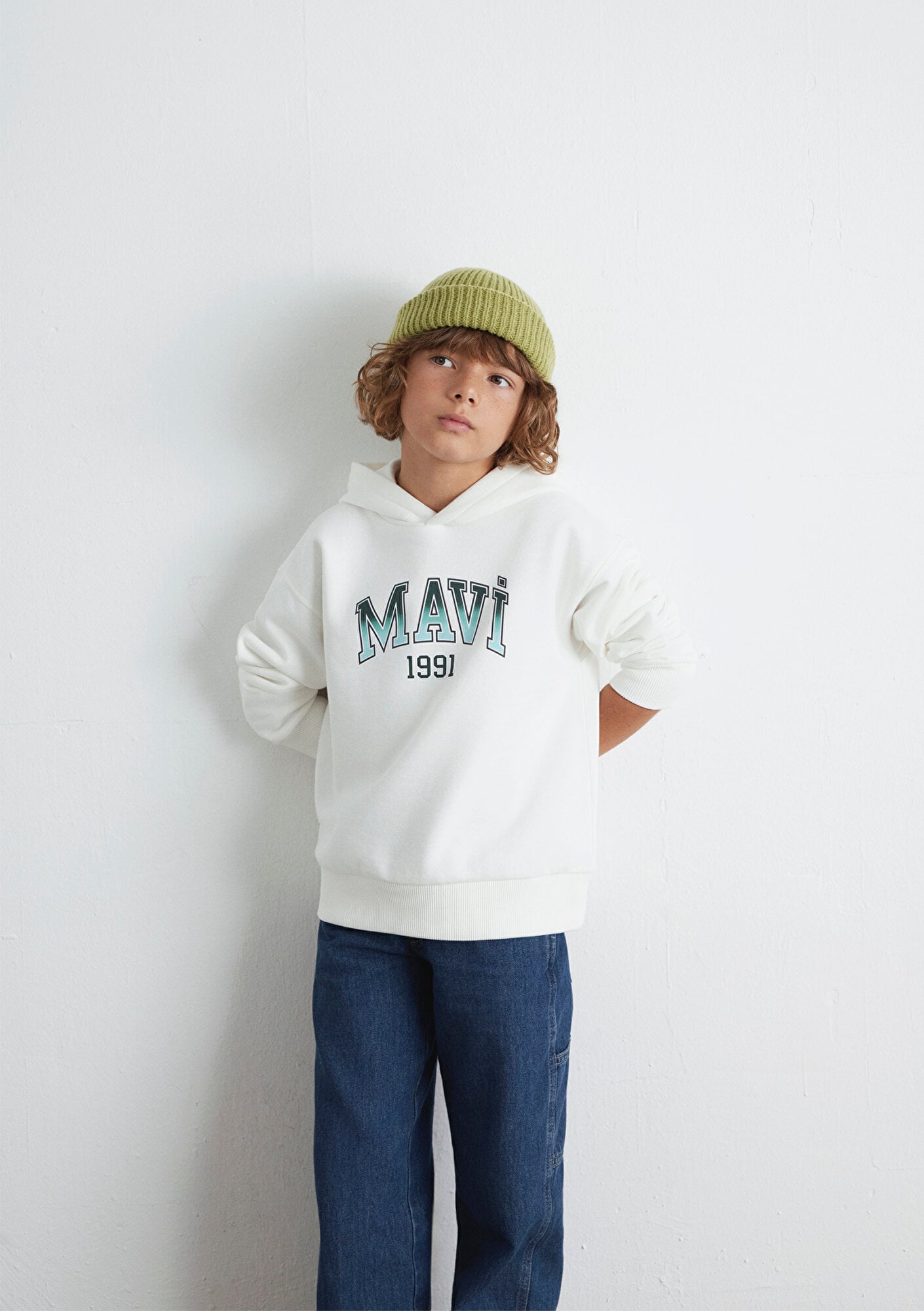  Mavi Ekru Sweatshirt 6S10167-70057