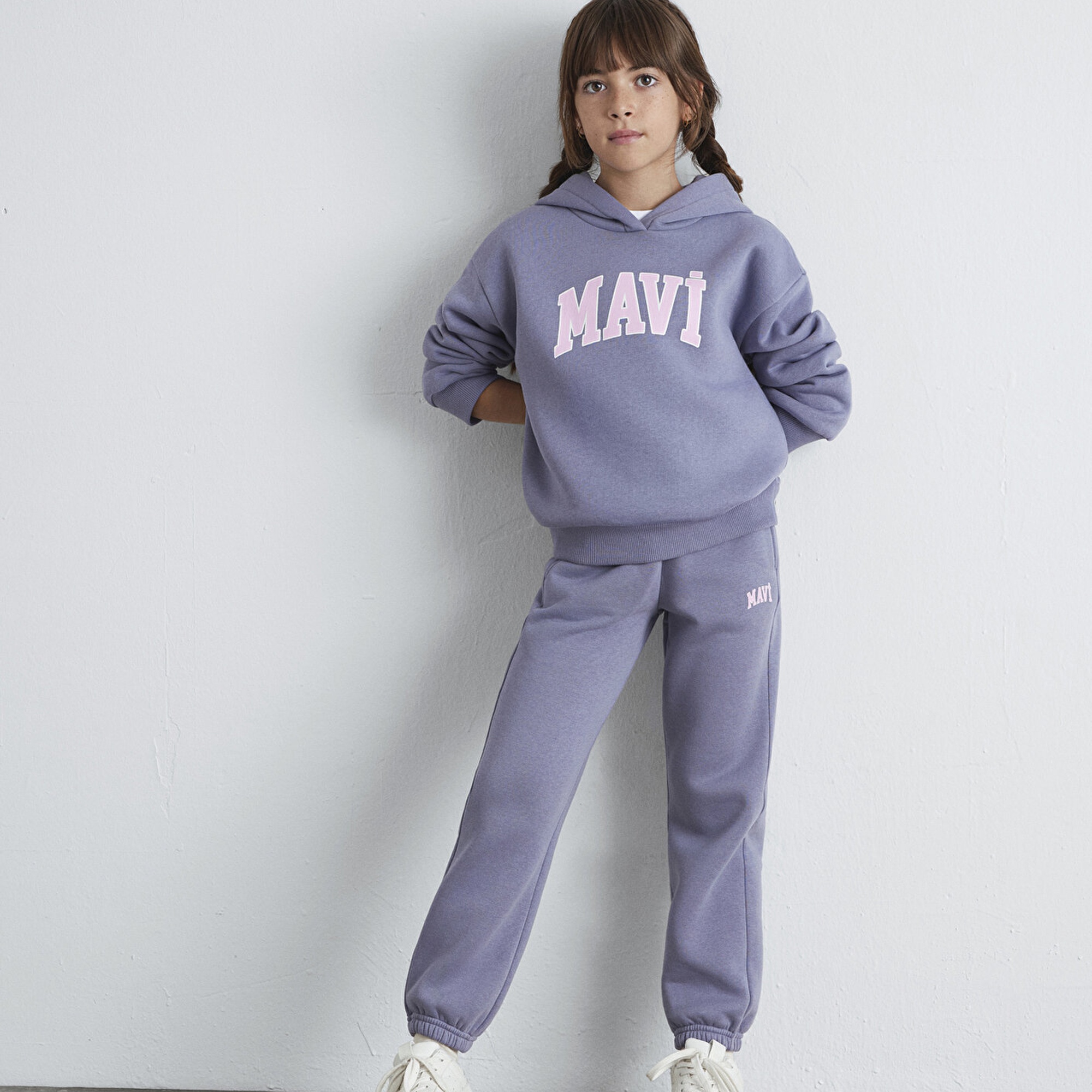 Mavi Mavi Logo Baskılı Gri Eşofman Altı 7010000-88095