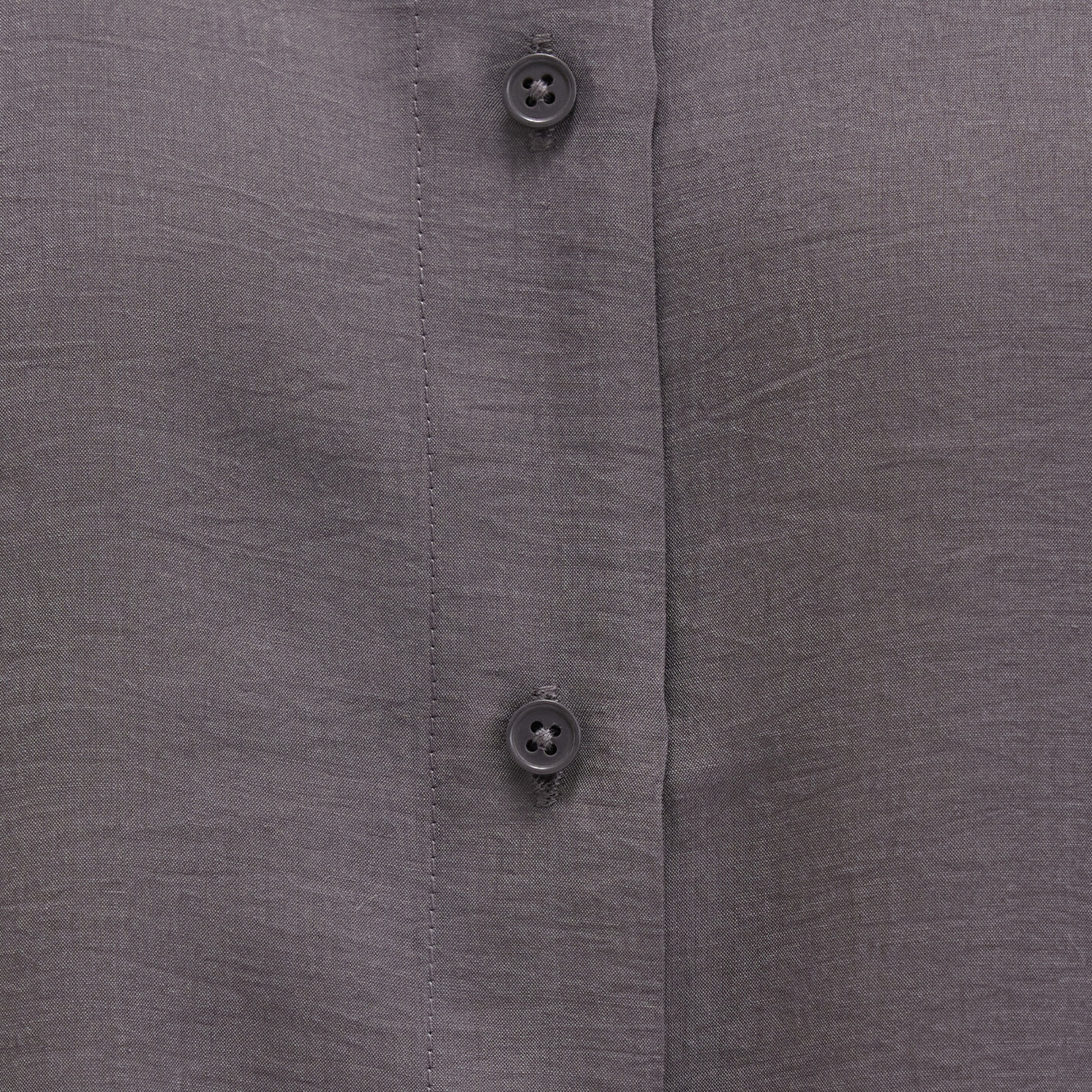 Mavi Antrasit Gömlek Loose Fit / Bol Rahat Kesim 1211373-90721