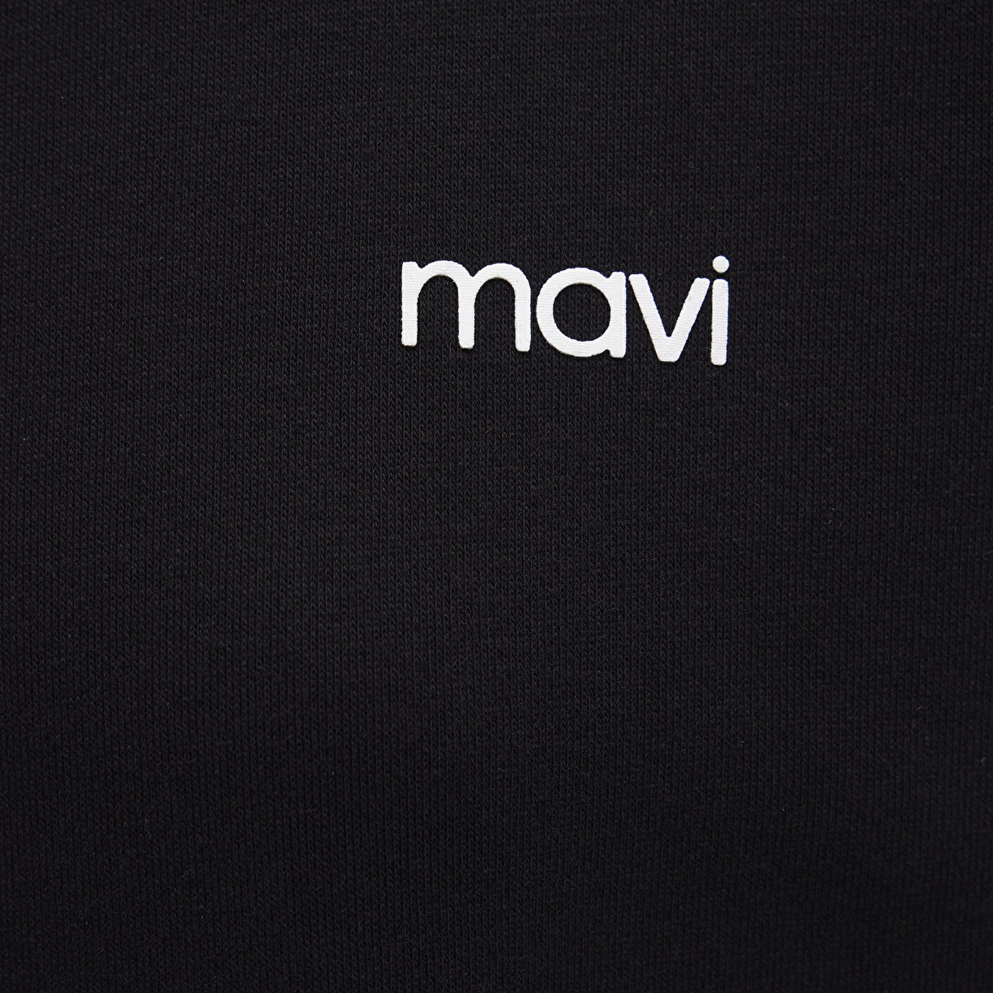 Mavi Mavi Logo Baskılı Siyah Sweatshirt 1S10490-900