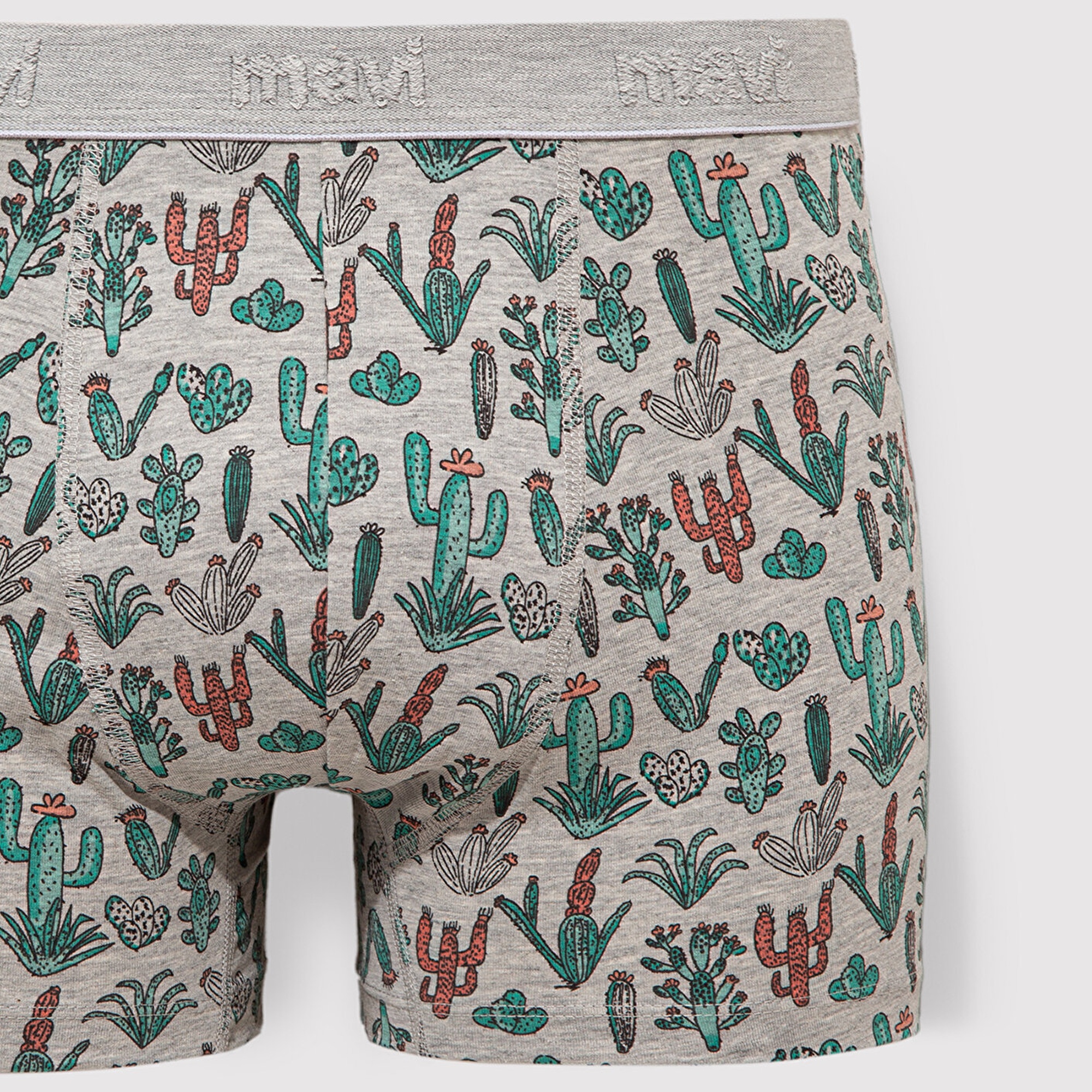 Mavi 3lü Beyaz Basic Boxer 0912212-23854