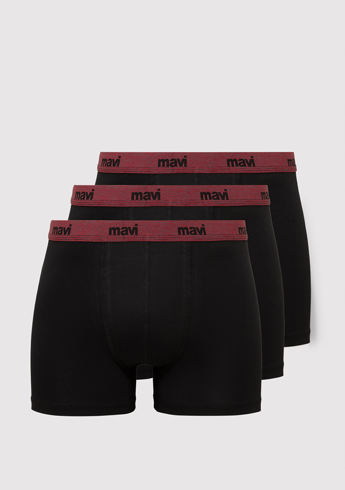  Mavi 3lü Siyah Basic Boxer 0912231-900