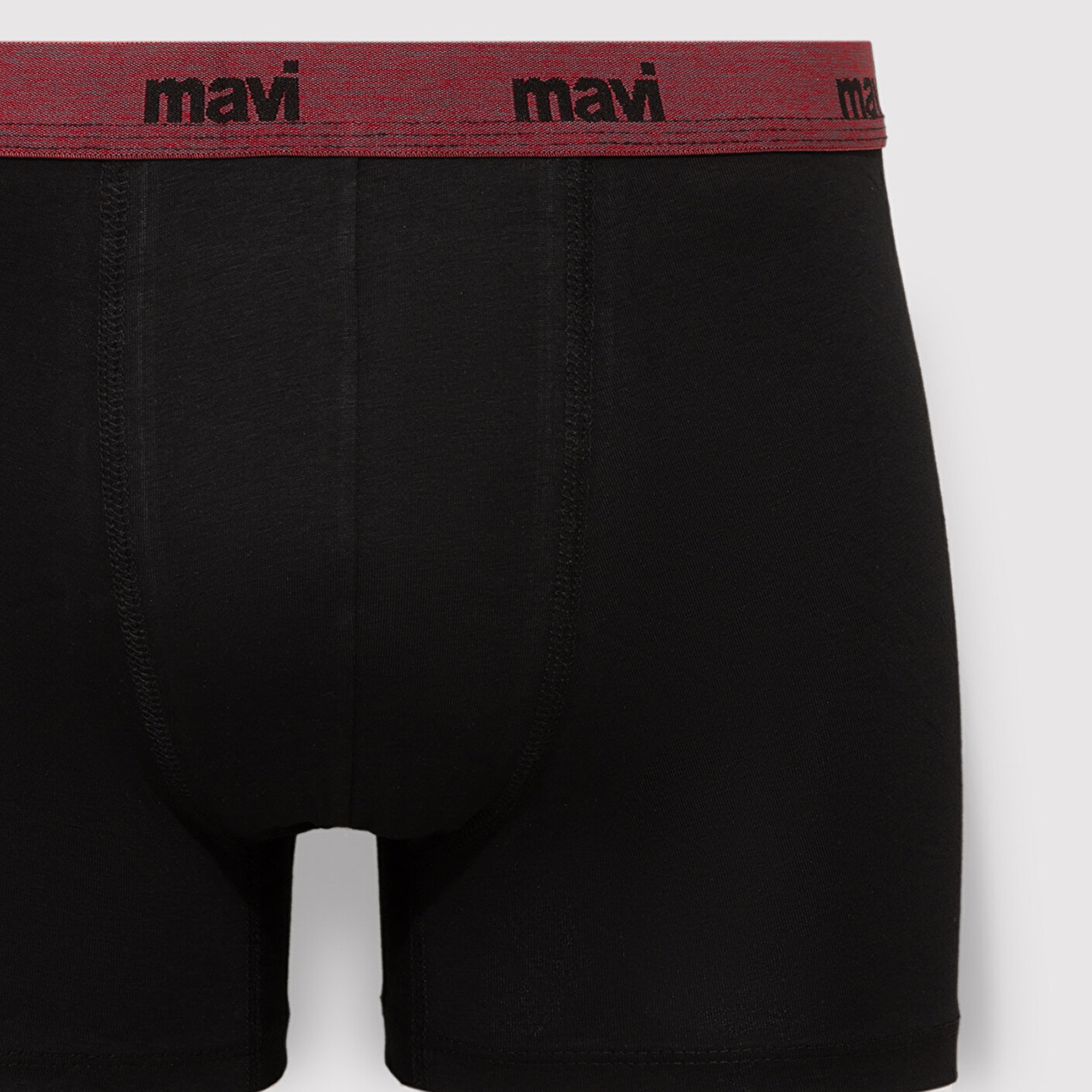 Mavi 3lü Siyah Basic Boxer 0912231-900