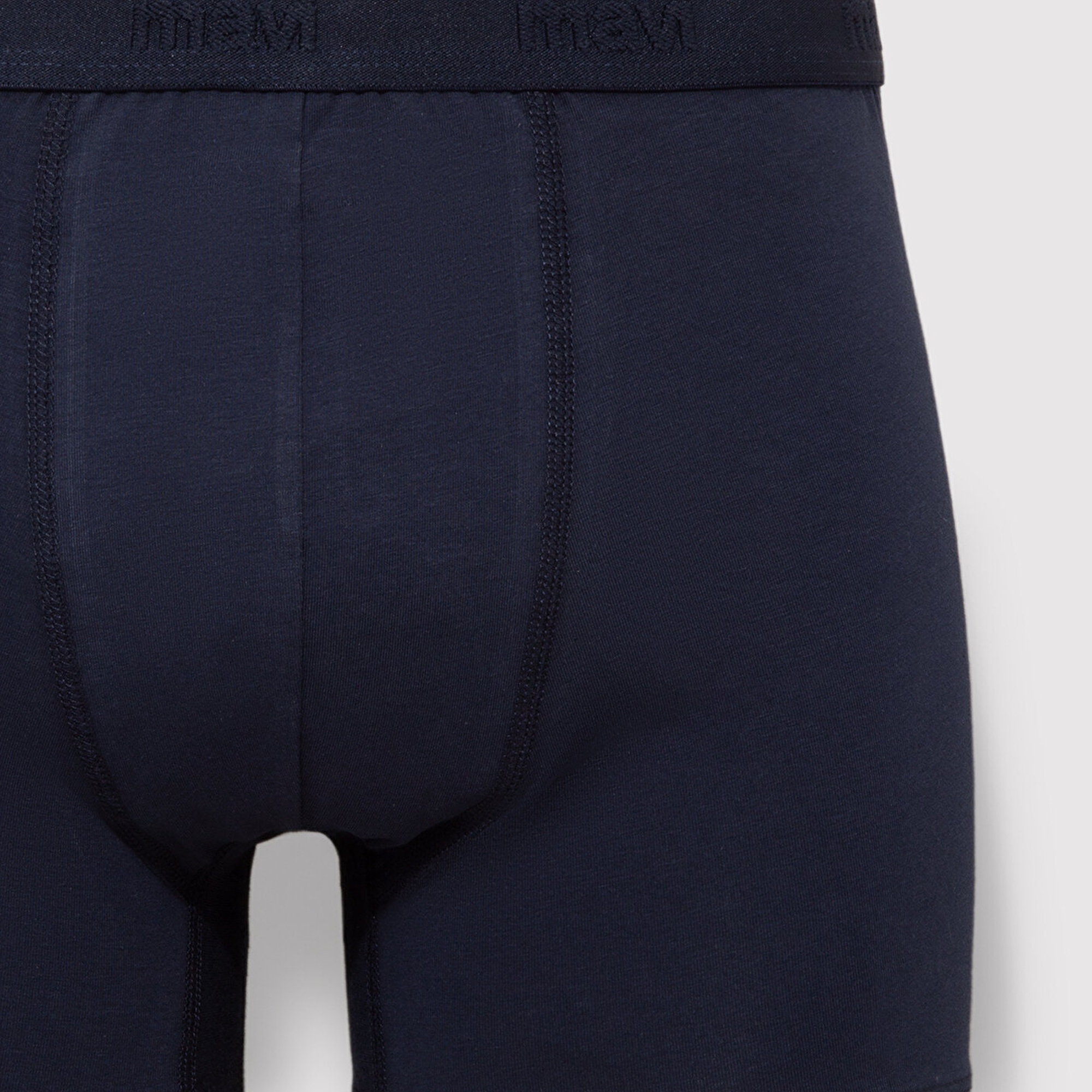 Mavi 3lü Lacivert Basic Boxer 0912235-30761