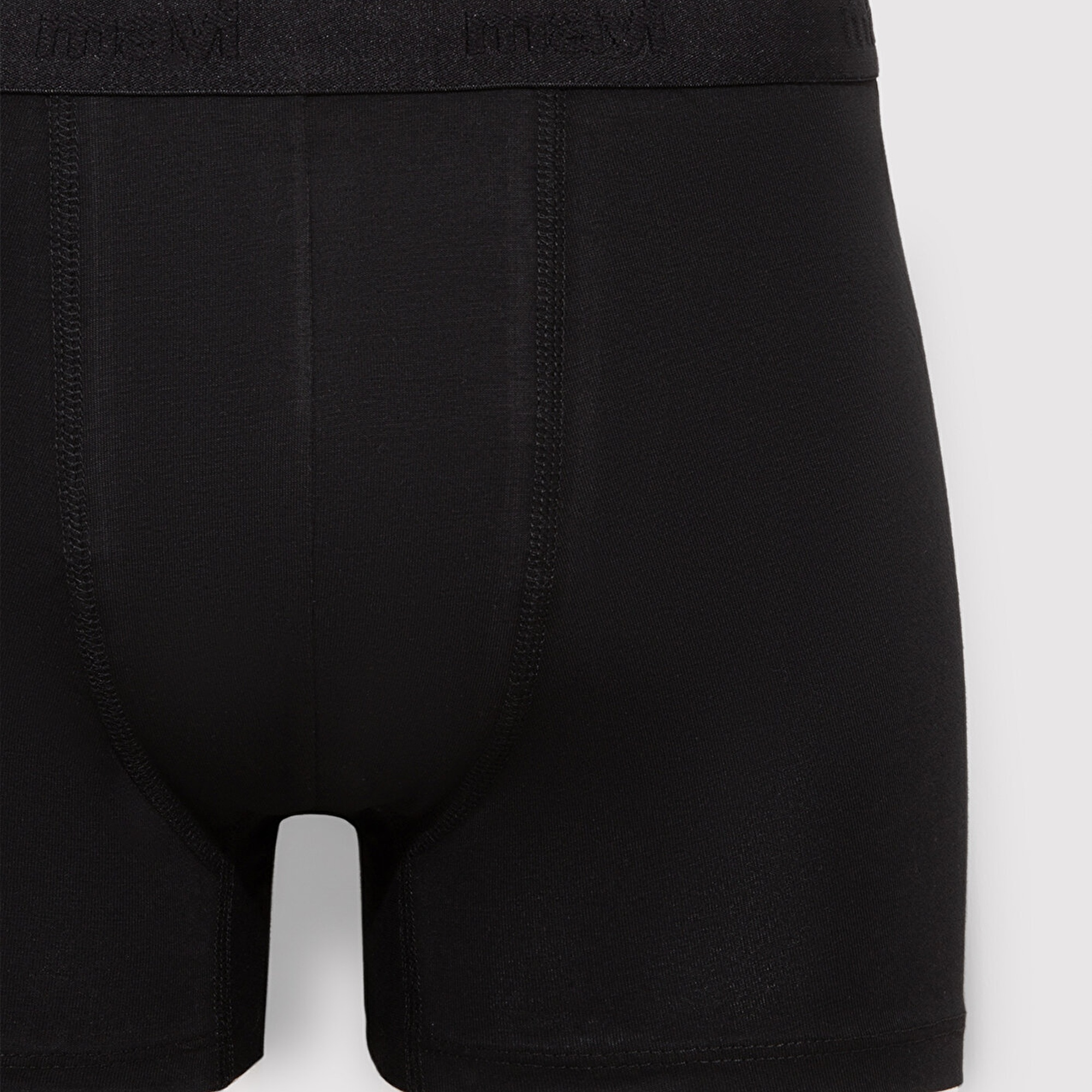 Mavi 3lü Siyah Basic Boxer 0912235-900