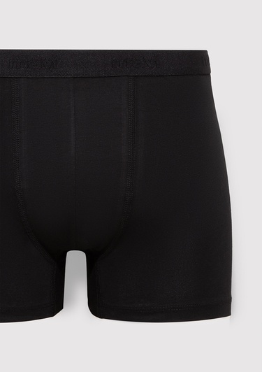  Mavi 3lü Siyah Basic Boxer 0912235-900