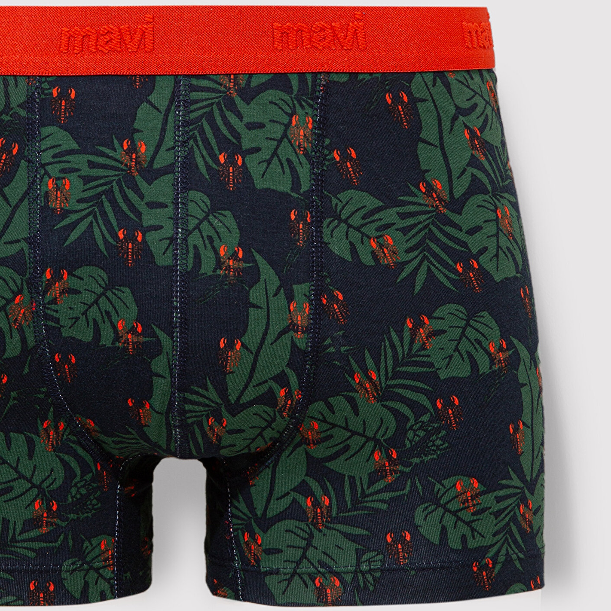 Mavi 3lü Baskılı Lacivert Boxer 0912237-33648