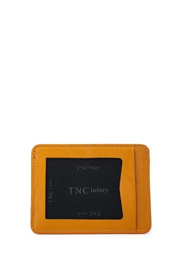  Tamer Tanca Erkek Hakiki Deri Hardal Kartlık