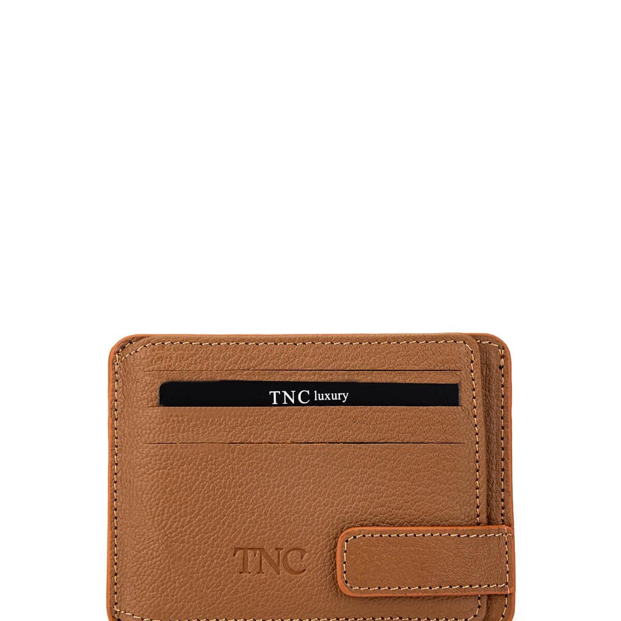 Tamer Tanca Erkek Hakiki Deri Kahverengi Kartlık