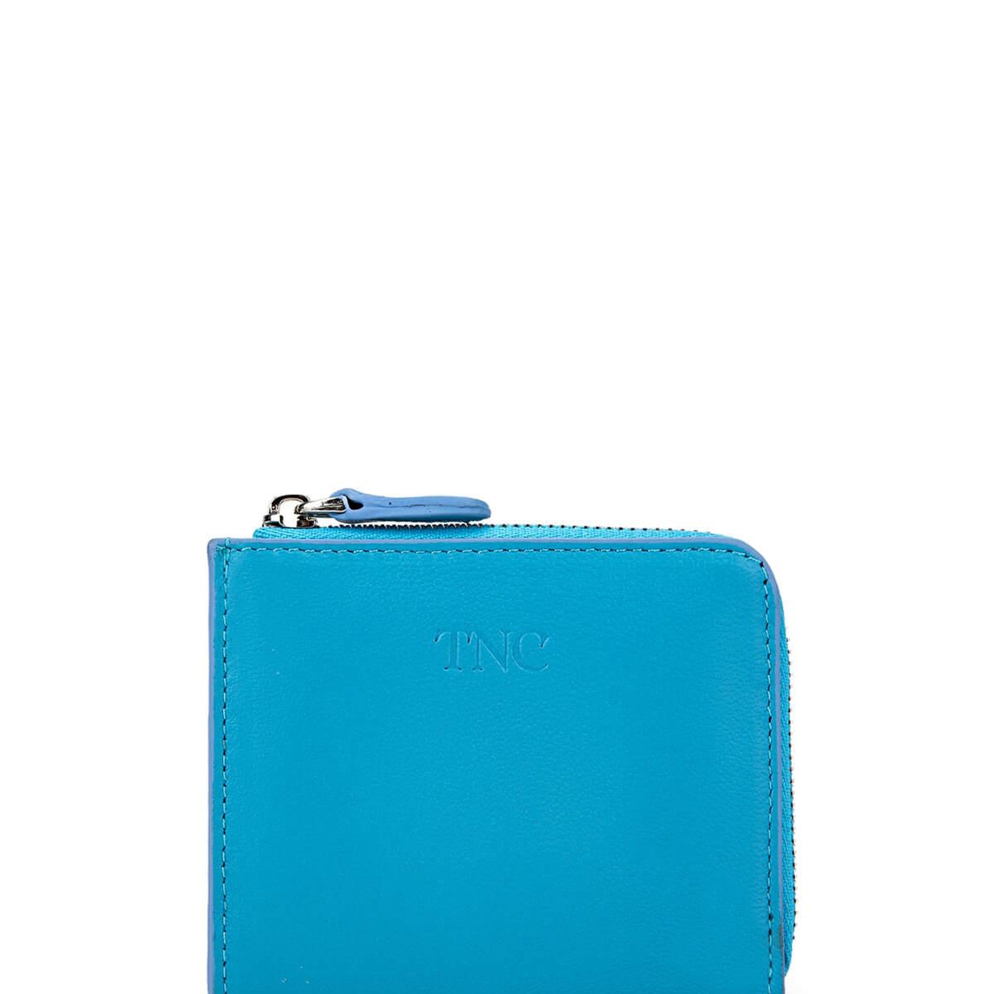 Tamer Tanca Kadın Hakiki Deri Mavi Kartlık