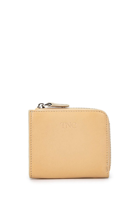  Tamer Tanca Kadın Hakiki Deri Bej Kartlık