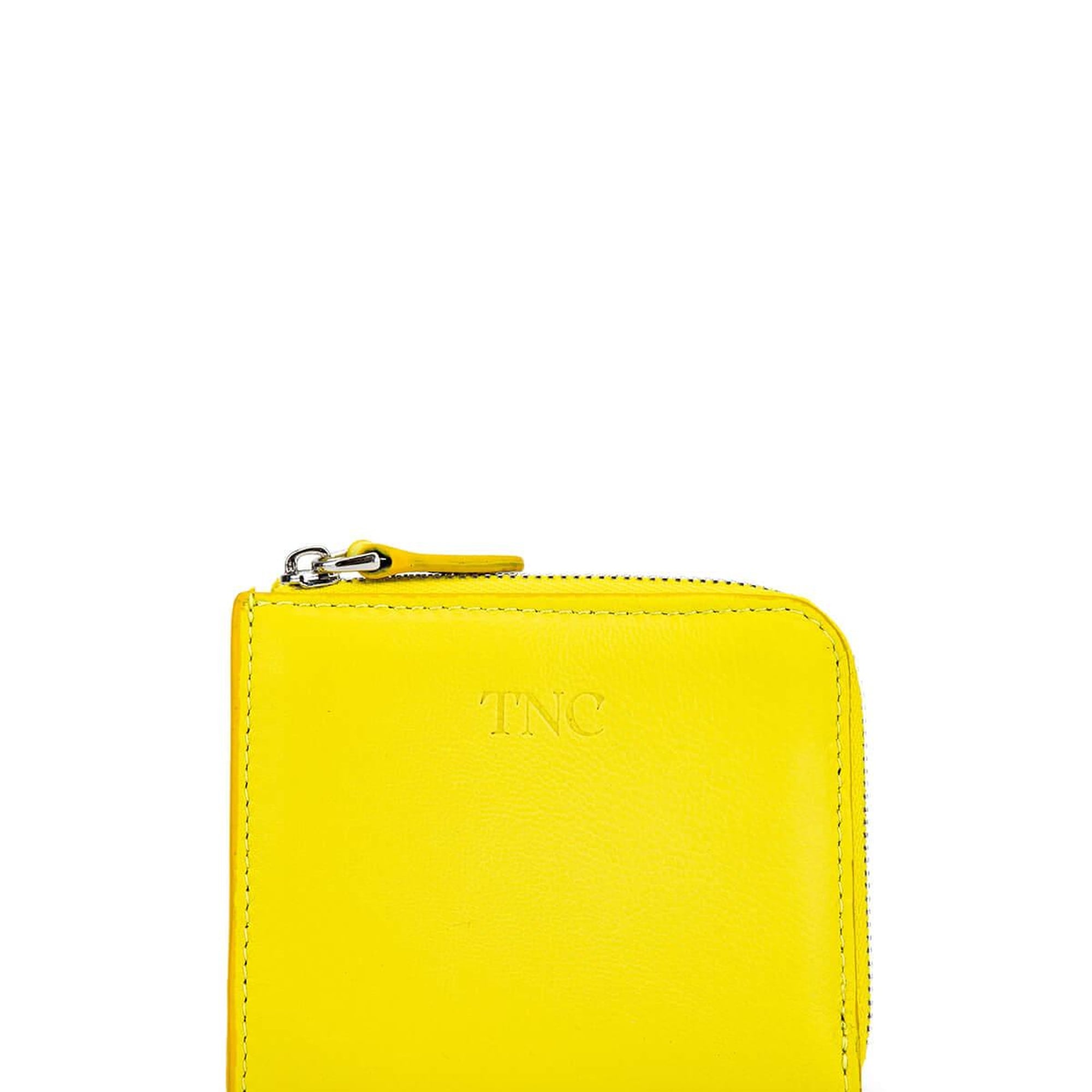 Tamer Tanca Kadın Hakiki Deri Sarı Kartlık