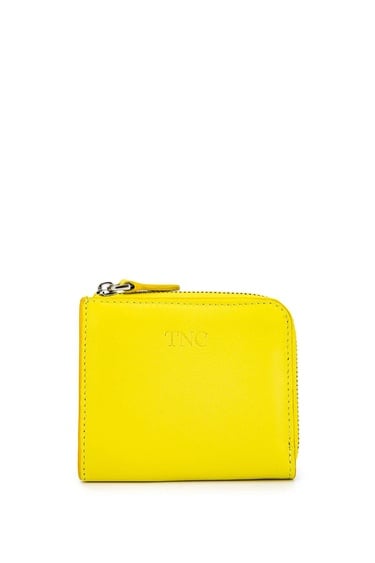  Tamer Tanca Kadın Hakiki Deri Sarı Kartlık