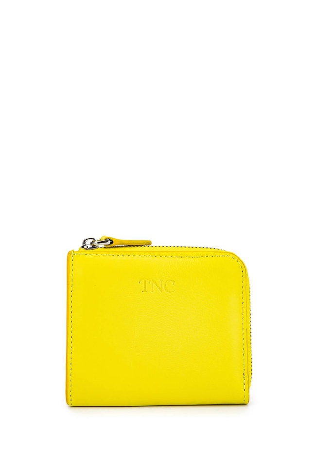  Tamer Tanca Kadın Hakiki Deri Sarı Kartlık