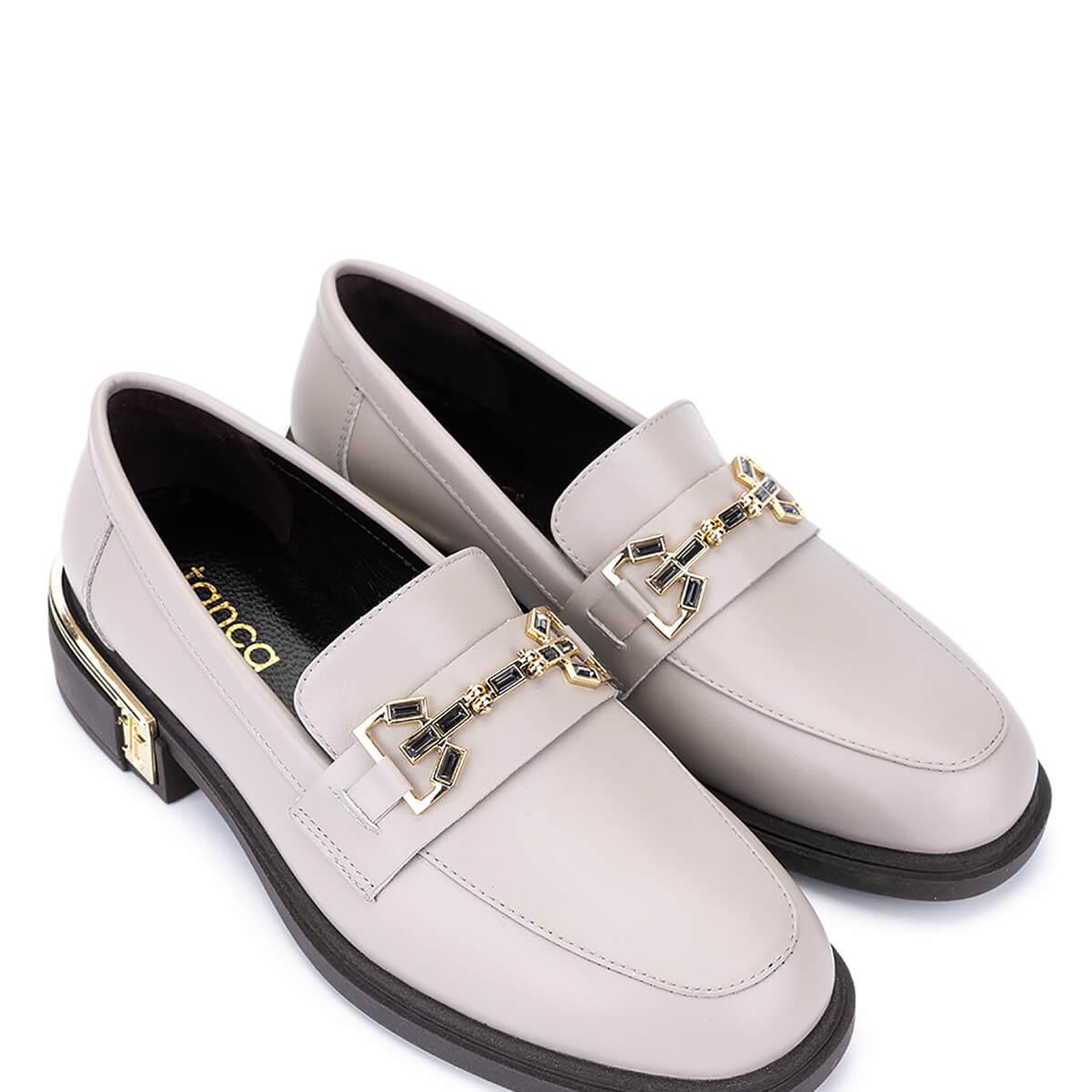 Tamer Tanca Kadın Hakiki Deri Vizon Loafer Ayakkabı