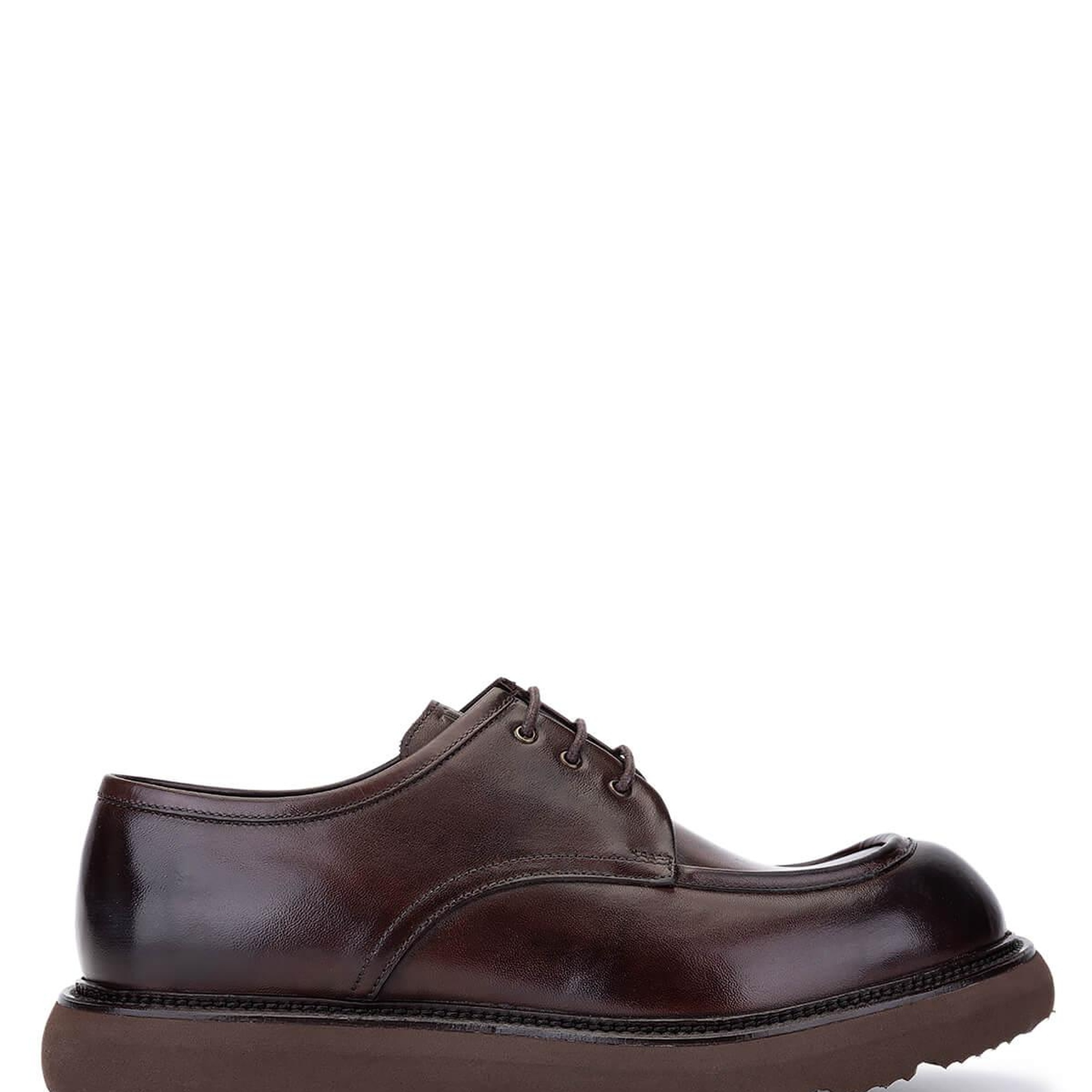 Tamer Tanca Erkek Hakiki Deri Kahverengi Casual Ayakkabı