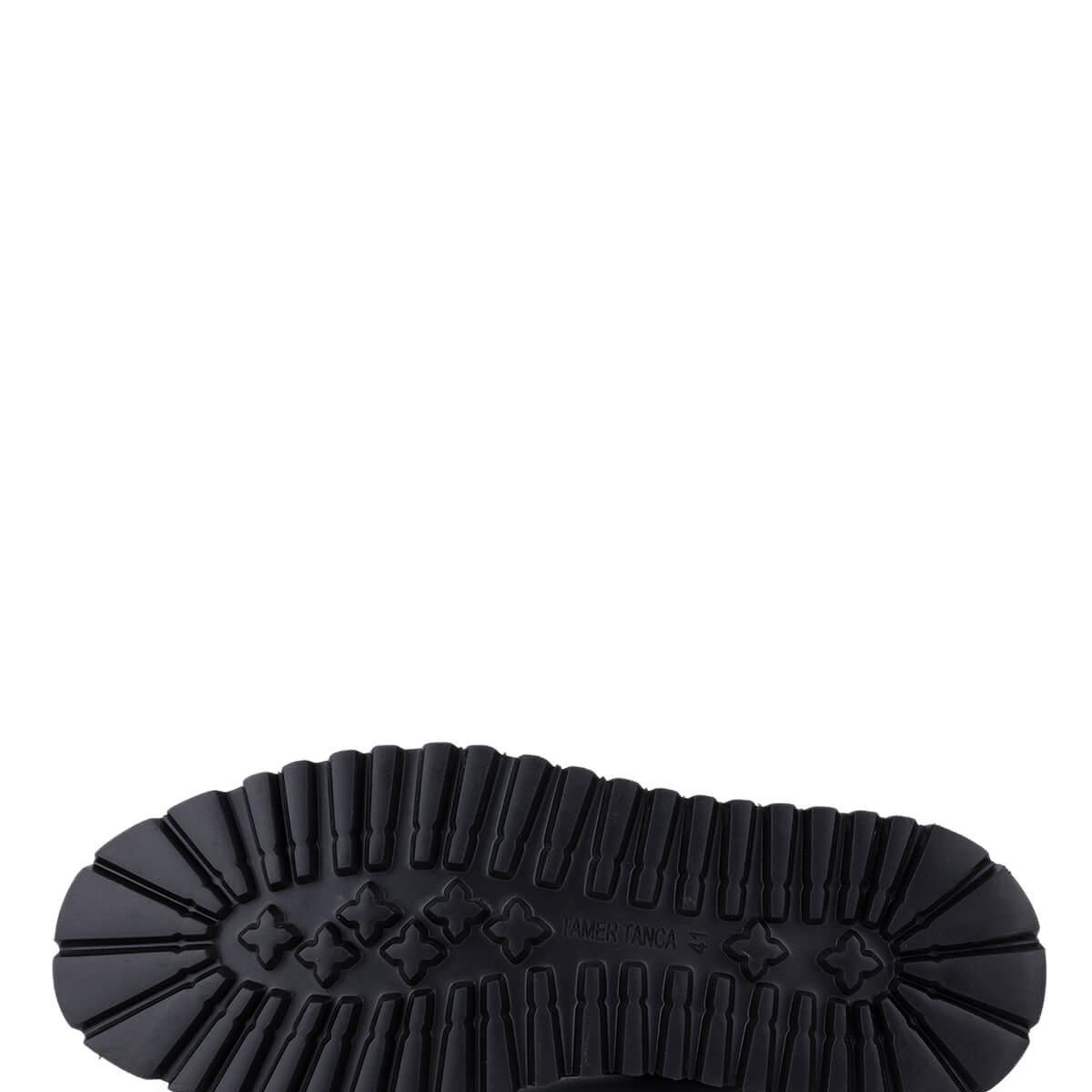 Tamer Tanca Erkek Hakiki Deri Siyah Casual Ayakkabı