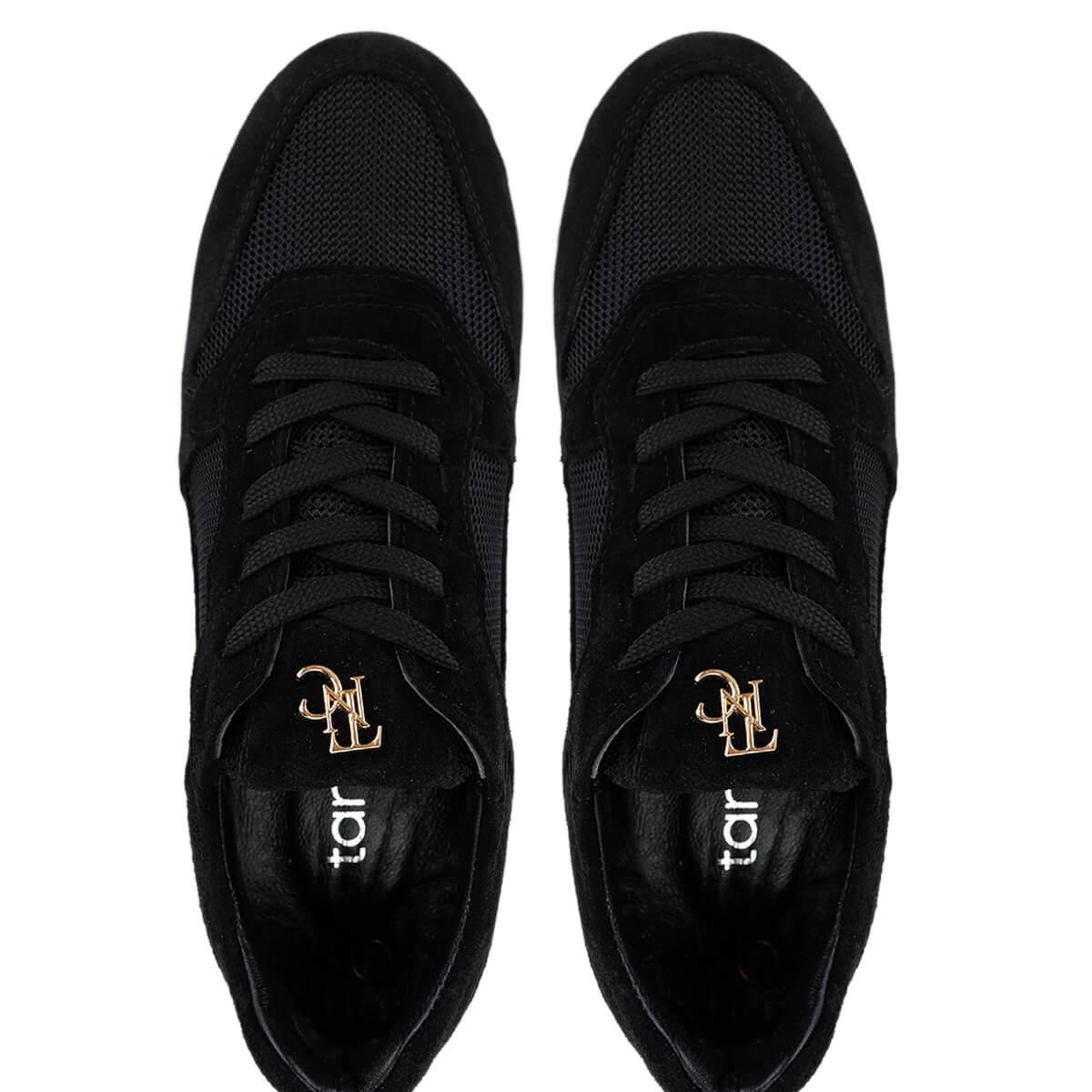 Tamer Tanca Kadın Hakiki Deri Siyah Sneakers & Spor Ayakkabı