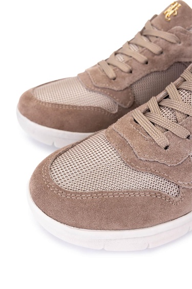  Tamer Tanca Kadın Hakiki Deri Vizon Sneakers & Spor Ayakkabı