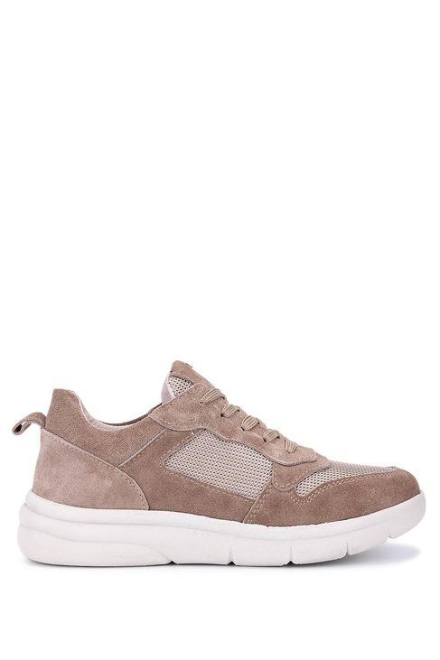  Tamer Tanca Kadın Hakiki Deri Vizon Sneakers & Spor Ayakkabı