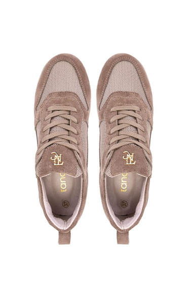  Tamer Tanca Kadın Hakiki Deri Vizon Sneakers & Spor Ayakkabı