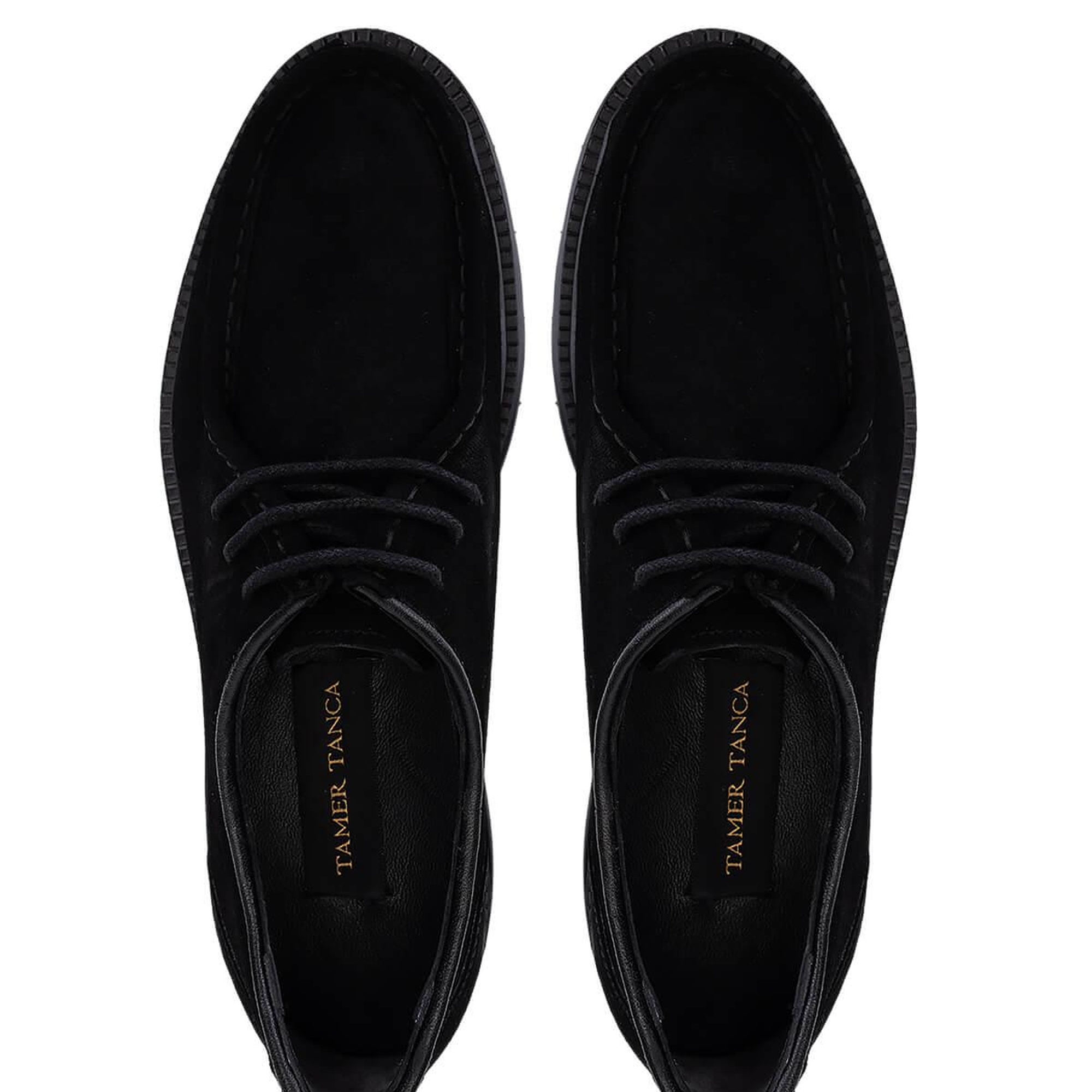 Tamer Tanca Erkek Siyah Süet Casual Ayakkabı