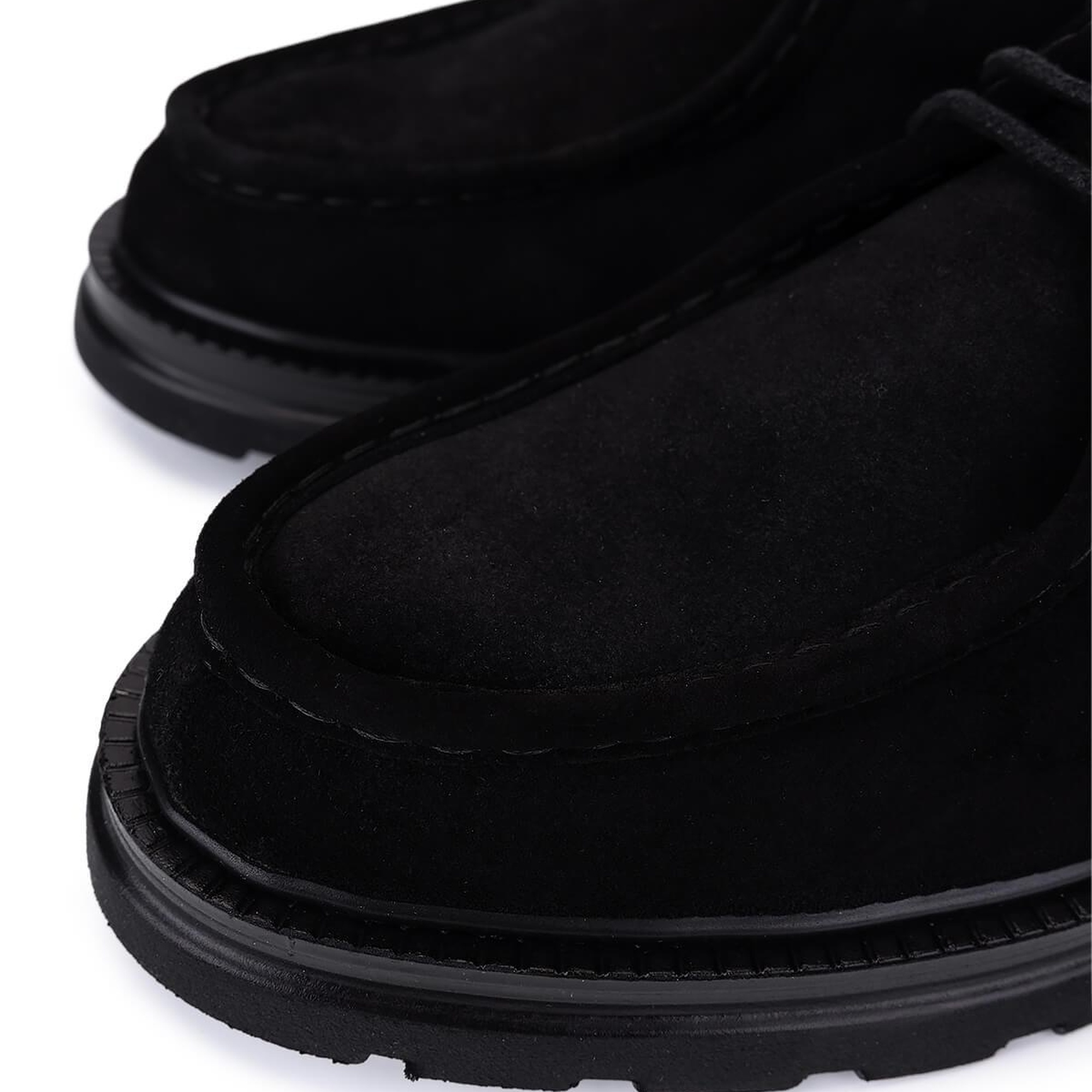 Tamer Tanca Erkek Siyah Süet Casual Ayakkabı