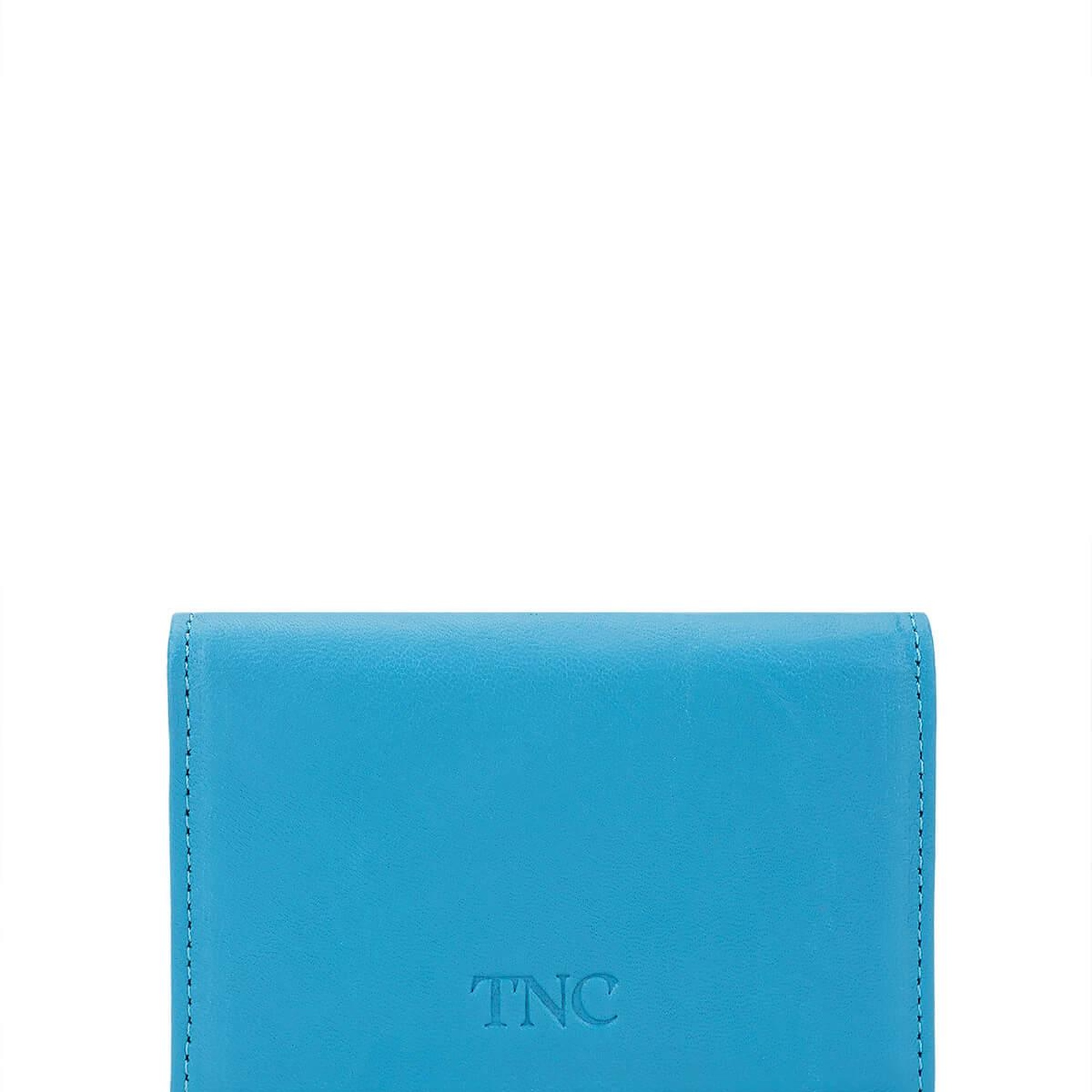 Tamer Tanca Erkek Hakiki Deri Mavi Kartlık