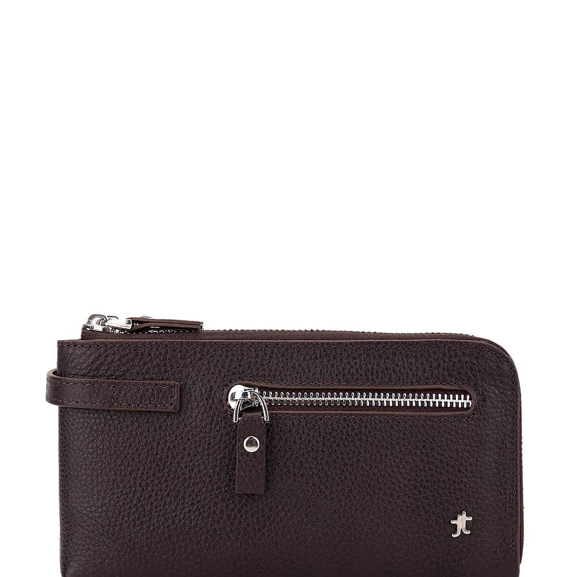 Tamer Tanca Erkek Hakiki Deri Kahverengi El Çantası