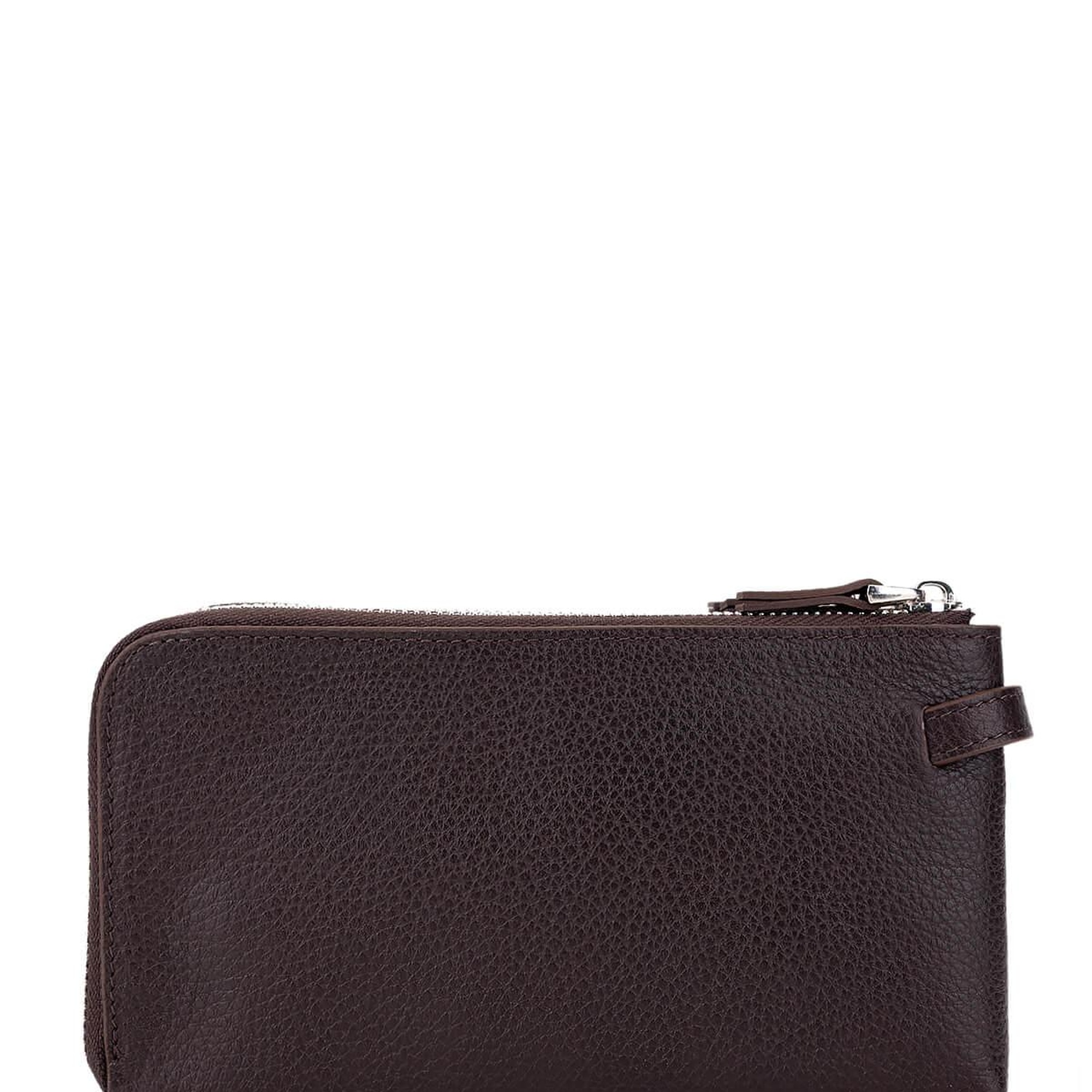 Tamer Tanca Erkek Hakiki Deri Kahverengi El Çantası