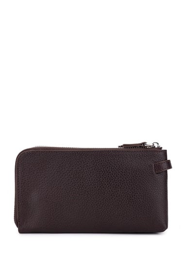  Tamer Tanca Erkek Hakiki Deri Kahverengi El Çantası