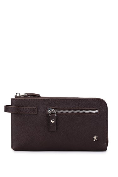  Tamer Tanca Erkek Hakiki Deri Kahverengi El Çantası