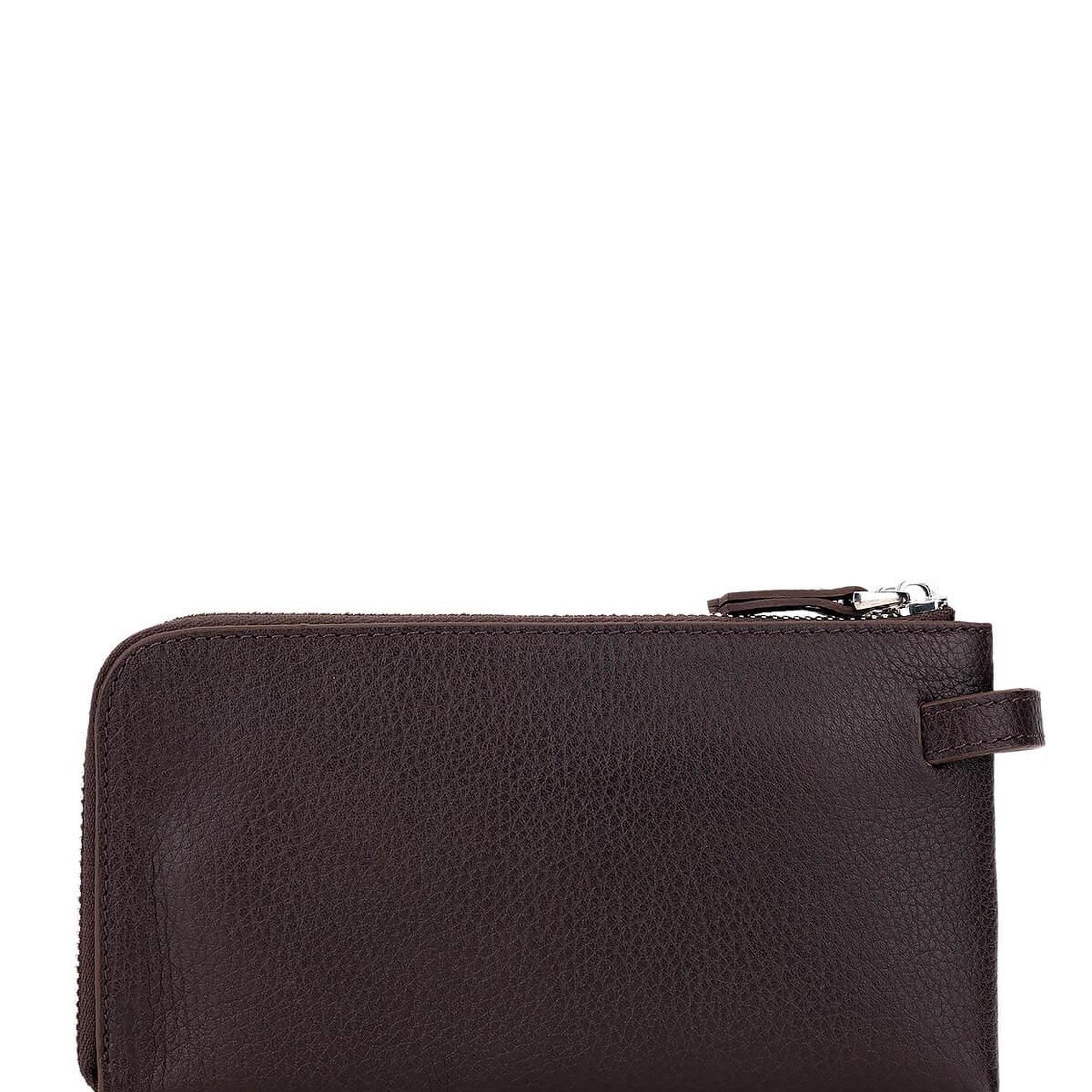 Tamer Tanca Erkek Hakiki Deri Kahverengi El Çantası