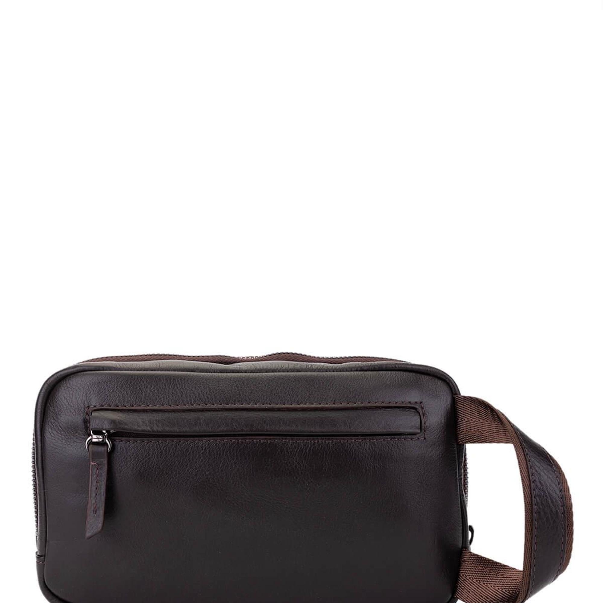 Tamer Tanca Erkek Hakiki Deri Kahverengi El Çantası